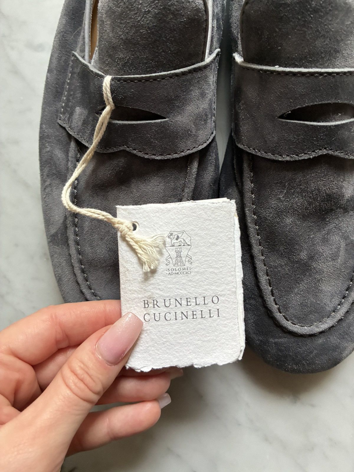 Brunello Cucinelli Brunello Cucinelli Suede Loafers Size US 7 / EU 40 - 3 Thumbnail