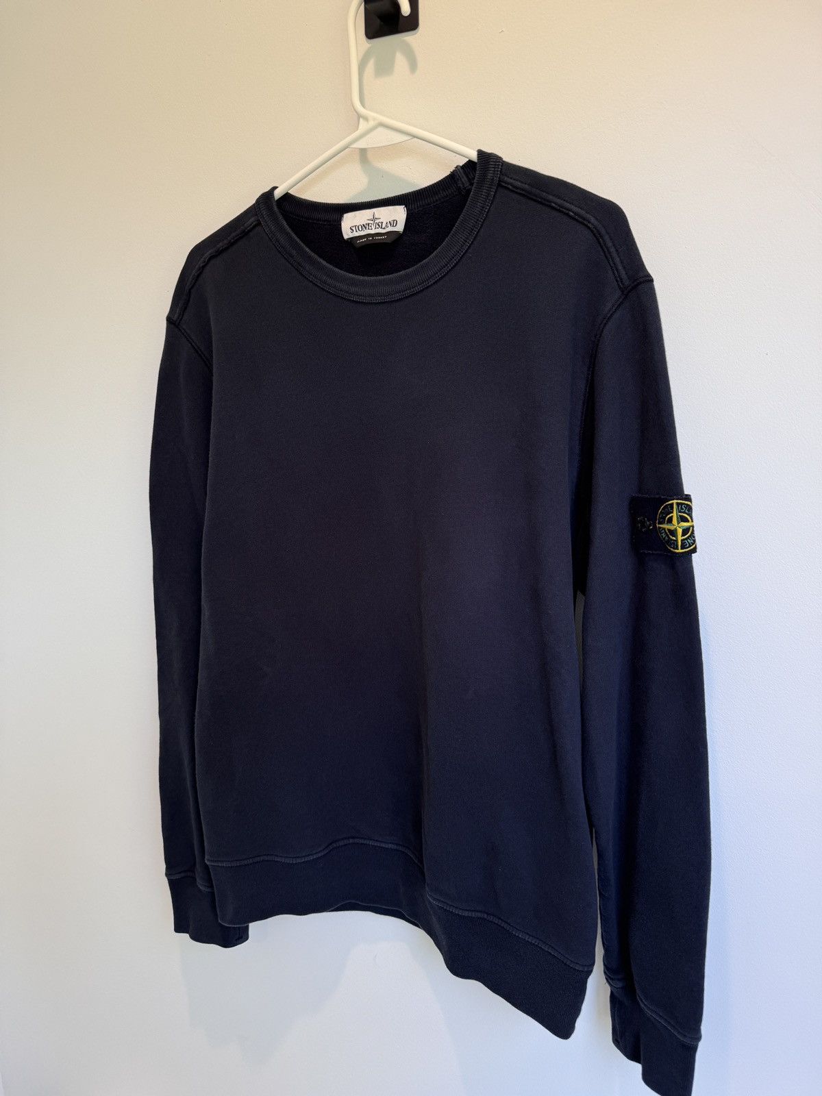 Stone Island Stone Island Mens Navy Blue Sweater Size L Large Size US L / EU 52-54 / 3 - 3 Thumbnail
