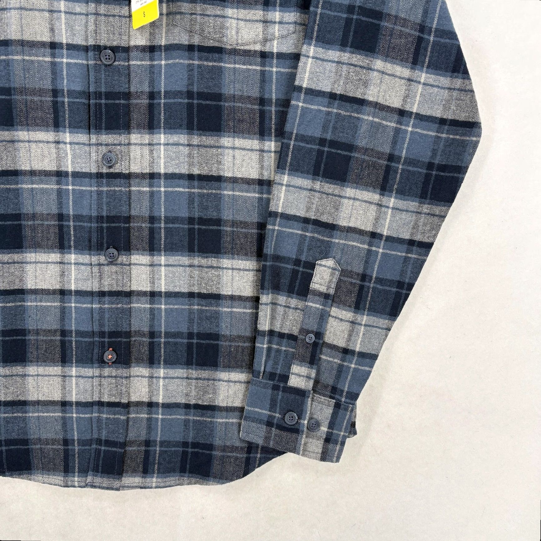 Weatherproof Weatherproof Vintage Shirt Mens Small Blue Plaid Flannel Button Front NWT Size US S / EU 44-46 / 1 - 3 Thumbnail
