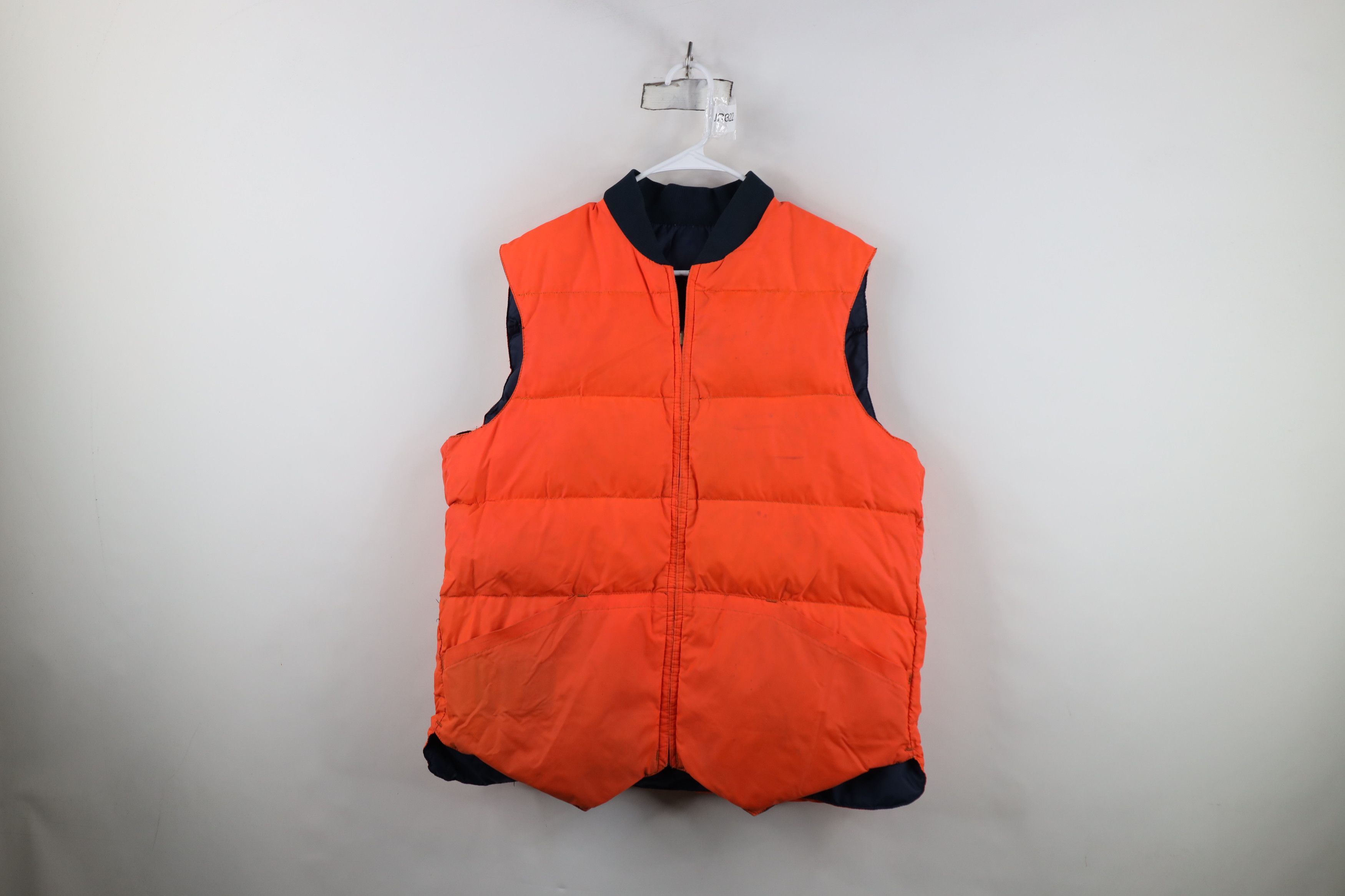 Vintage Vintage 70s Streetwear Reversible Puffer Vest Jacket Size US XL / EU 56 / 4 - 12 Thumbnail