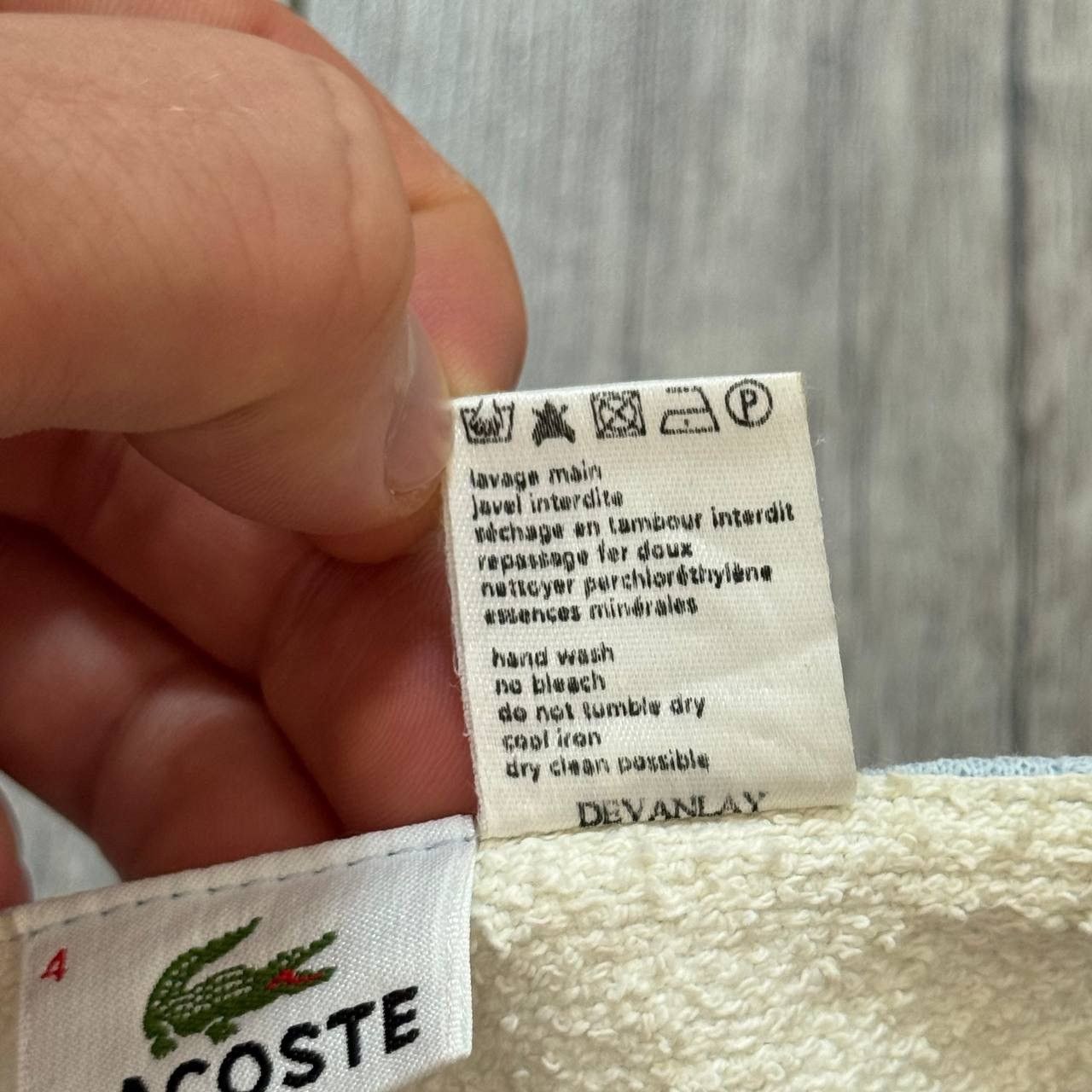 Lacoste Vintage y2k Lacoste 5-Panel Cap Size ONE SIZE - 9 Thumbnail