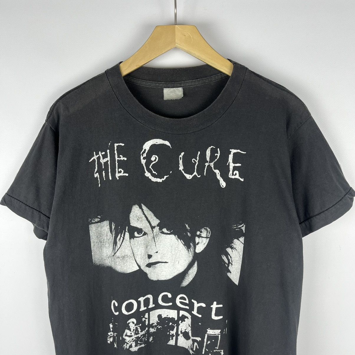 Band Tees Vintage The Cure Robert Smith concert rare tee 80’s Size US M / EU 48-50 / 2 - 3 Thumbnail
