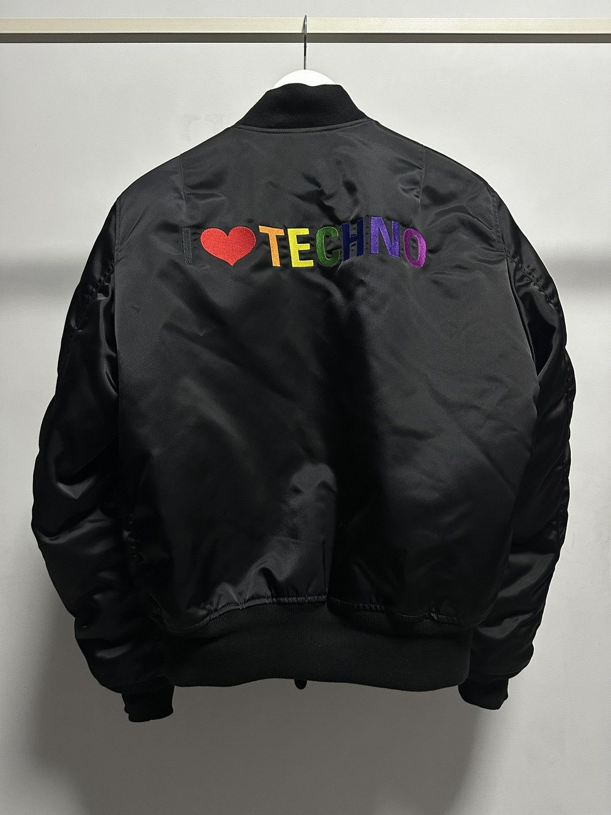Balenciaga Balenciaga I love techno bomber jacket Size US S / EU 44-46 / 1 - 1 Thumbnail