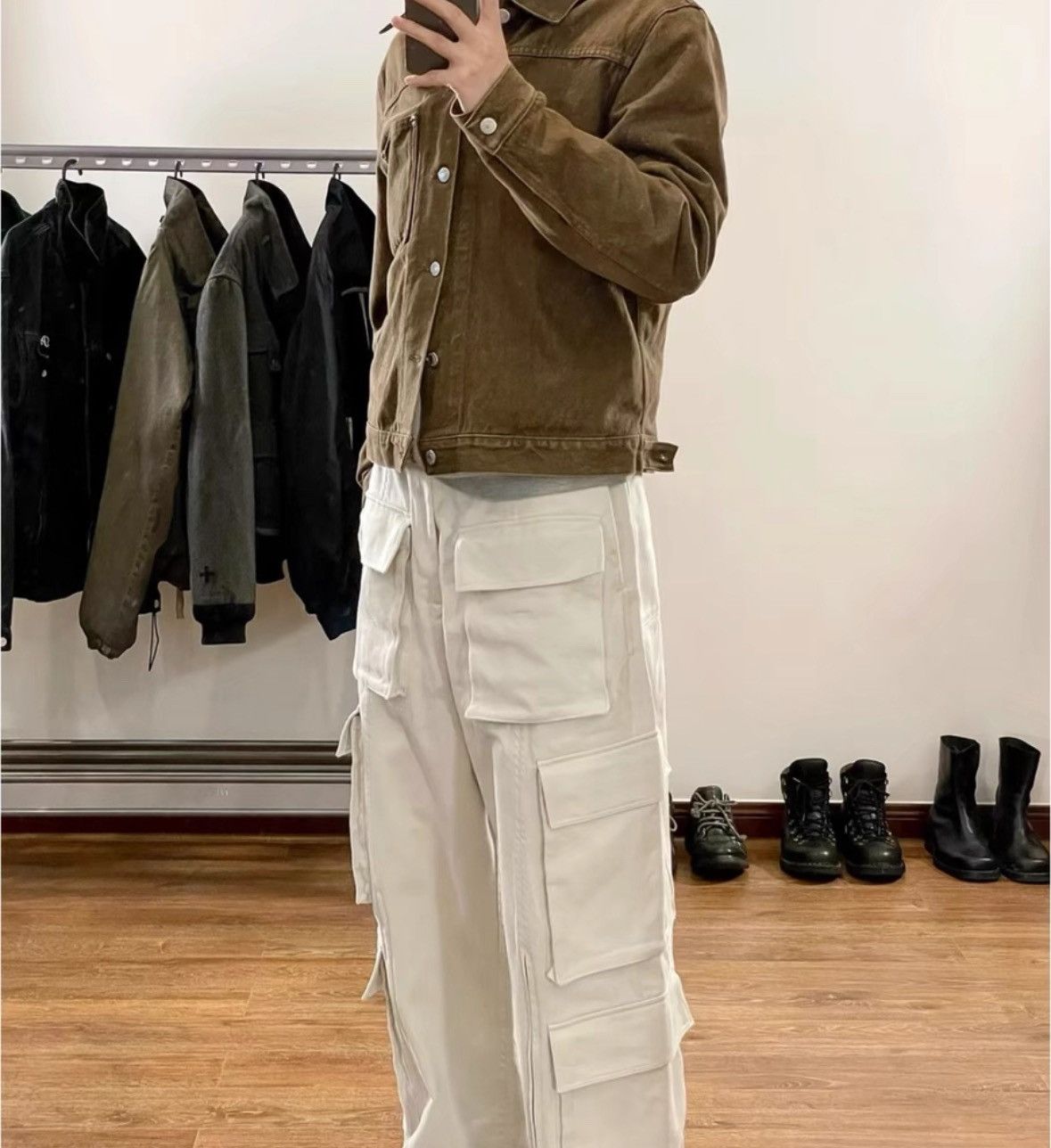 Helmut Lang Helmut Lang AW99 Type-1 Personal Period Mud-dyed Jacket Size US L / EU 52-54 / 3 - 6 Thumbnail