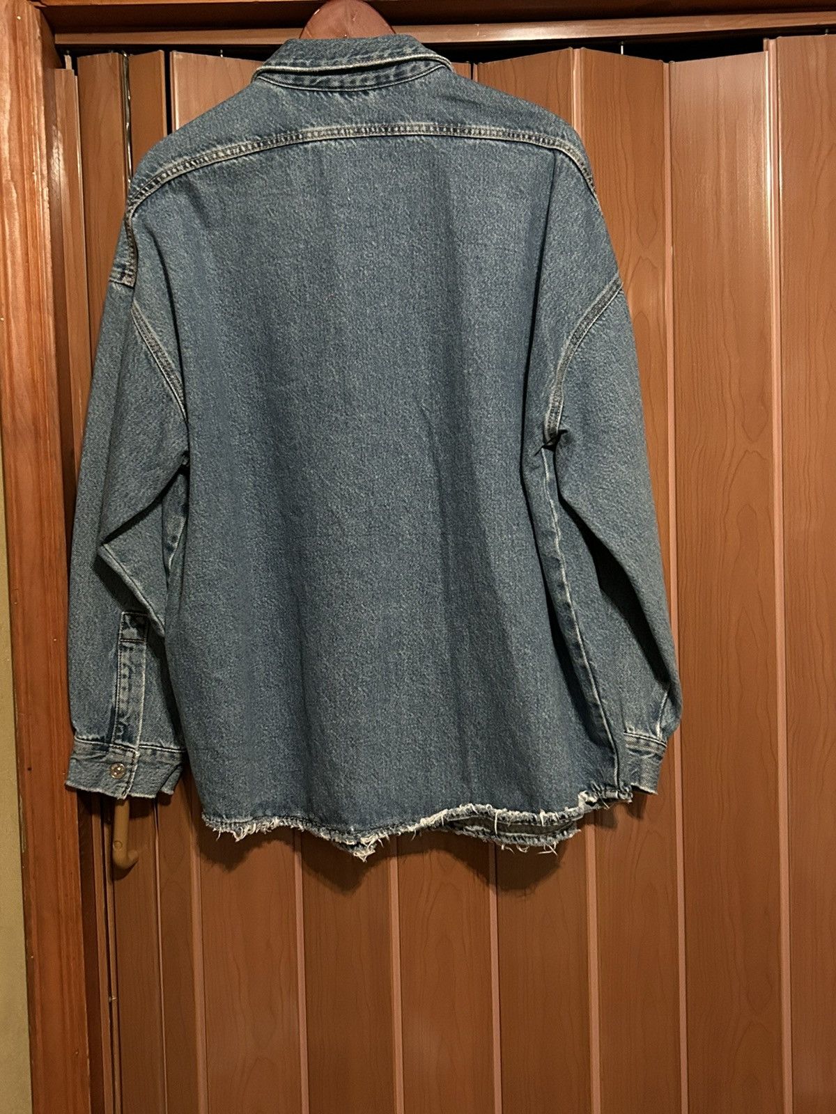 Zara Zara unisex denim jacket size S-M Size US M / EU 48-50 / 2 - 5 Thumbnail