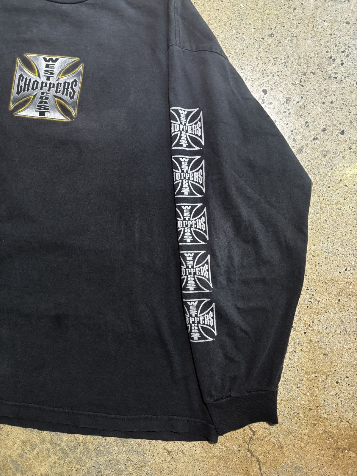 West Coast Choppers West Coast Choppers Ls Shirt Size US XL / EU 56 / 4 - 4 Thumbnail