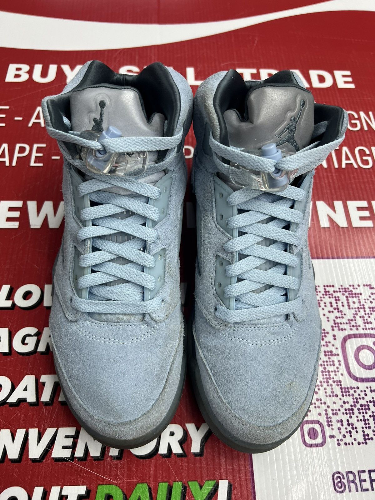 Jordan Brand Air Jordan 5 Blue Bird Size 8w/6.5y Size US 8 / EU 41 - 6 Thumbnail