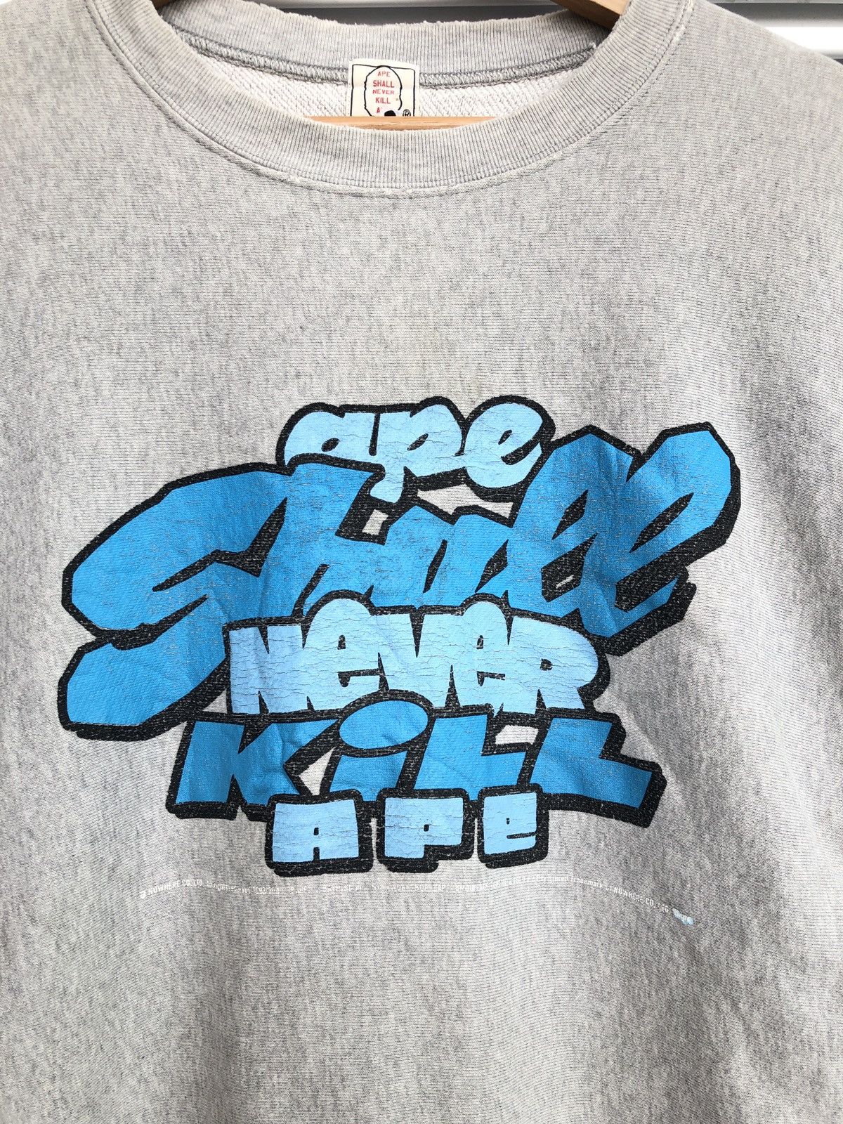 Bape ASNKA Crewneck Size US M / EU 48-50 / 2 - 2 Thumbnail