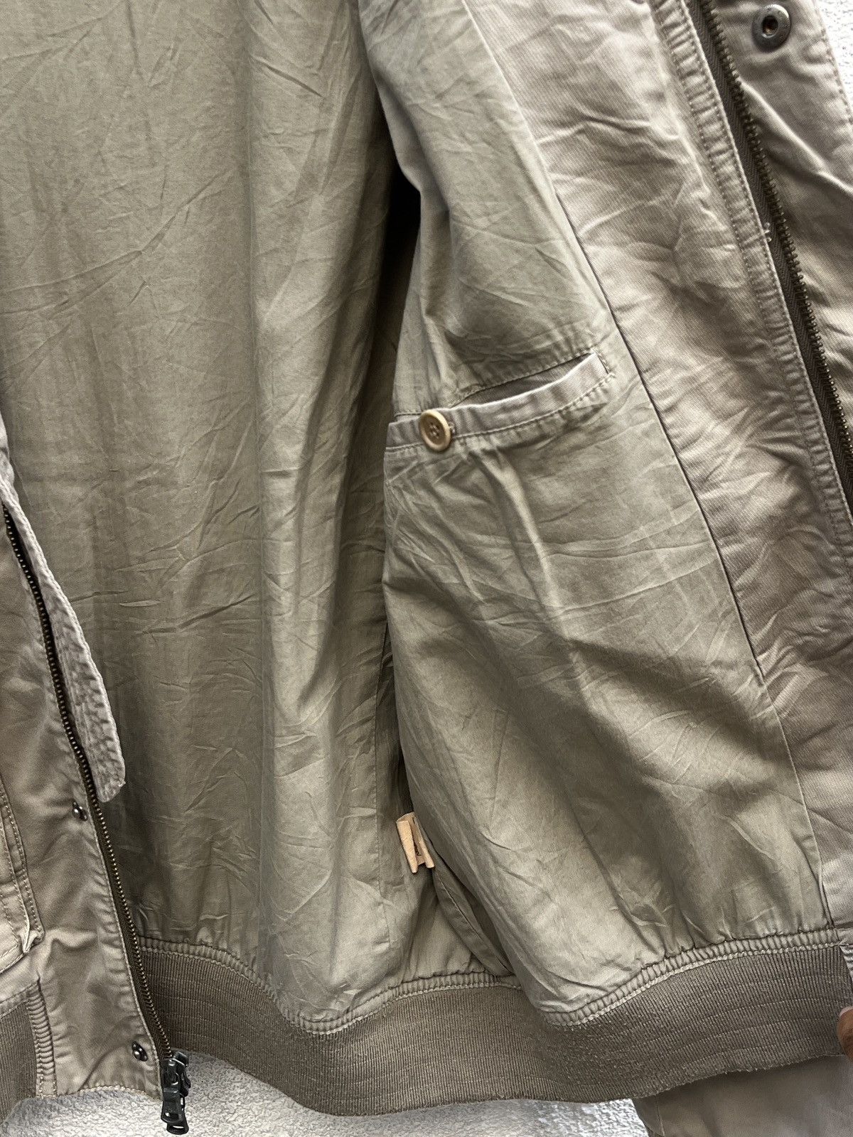 John Varvatos John Varvatos Military Bomber Jacket Size US M / EU 48-50 / 2 - 12 Thumbnail