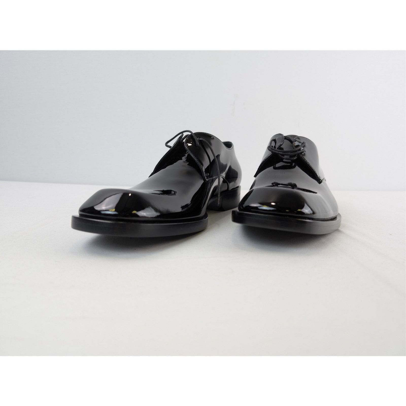 Saint Laurent Paris o1rshd1 Vernice Seta Soft Shoes Boots in Black Size US 9 / EU 42 - 7 Thumbnail