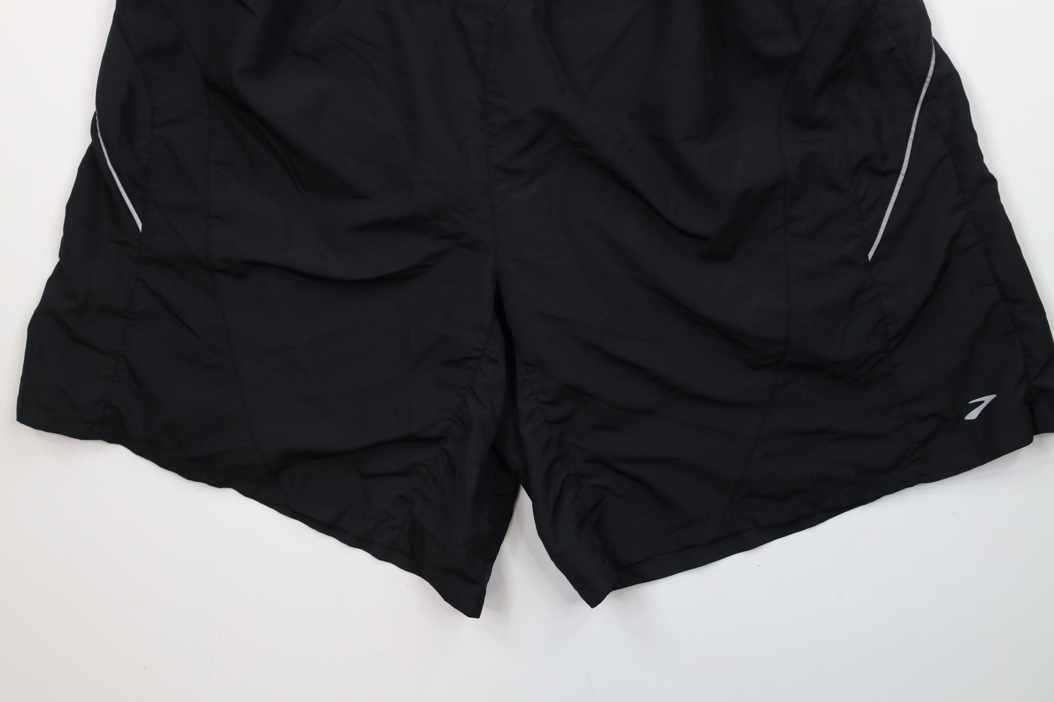 Brooks × Vintage Brooks Running Vented Lined Above Knee Gym Running Shorts Size US 36 / EU 52 - 4 Thumbnail