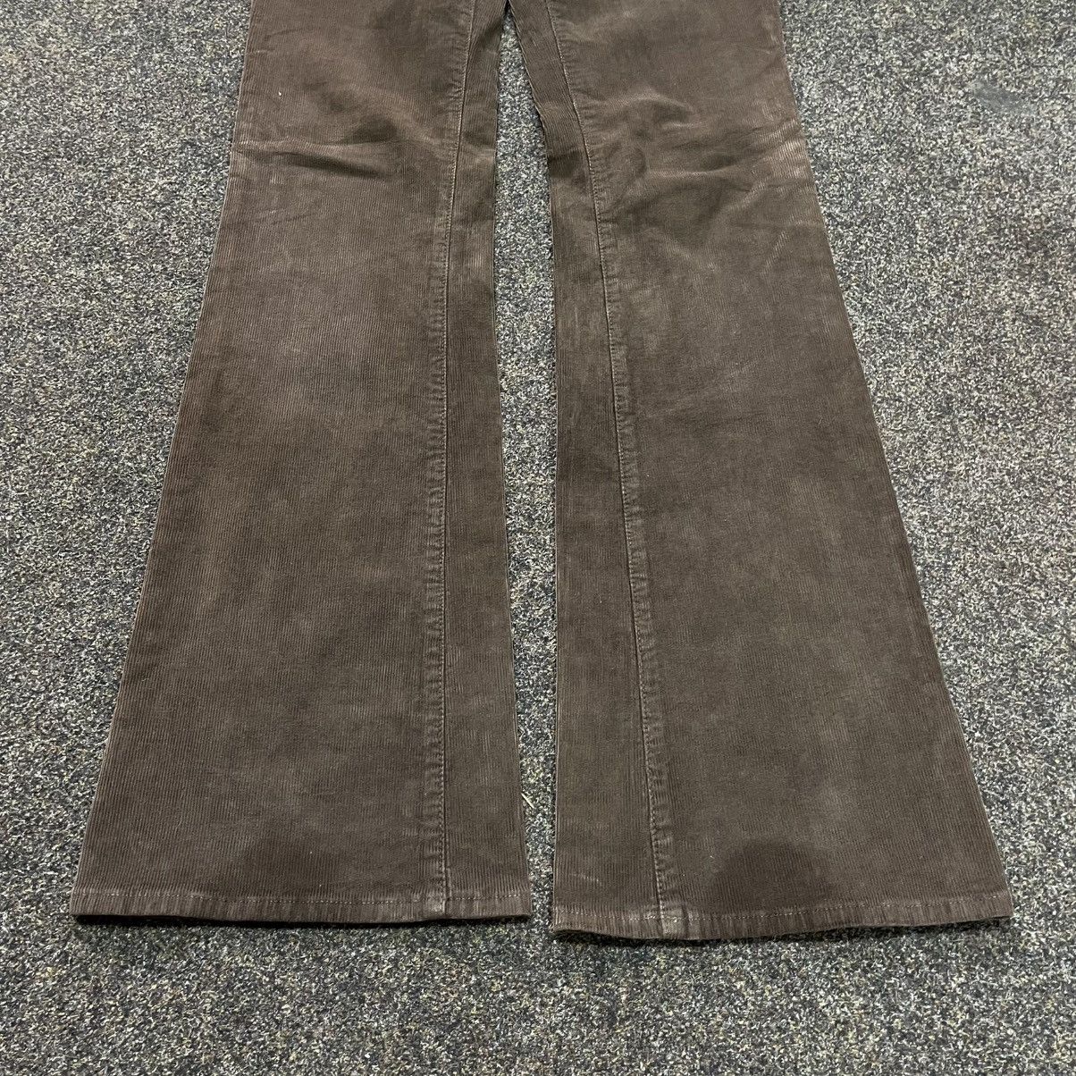 Vintage Y2K Vintage Flared Bootcut Jeans Distressed Grunge Baggy Size 32" / US 10 / IT 46 - 5 Thumbnail