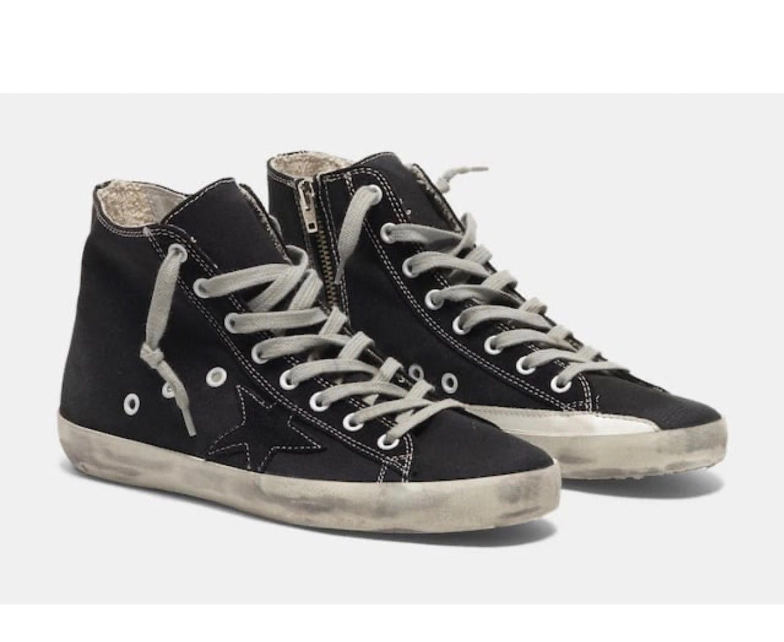 Golden Goose Golden Goose Francy Canvas Sneakers Size US 5 / IT 35 - 2 Thumbnail