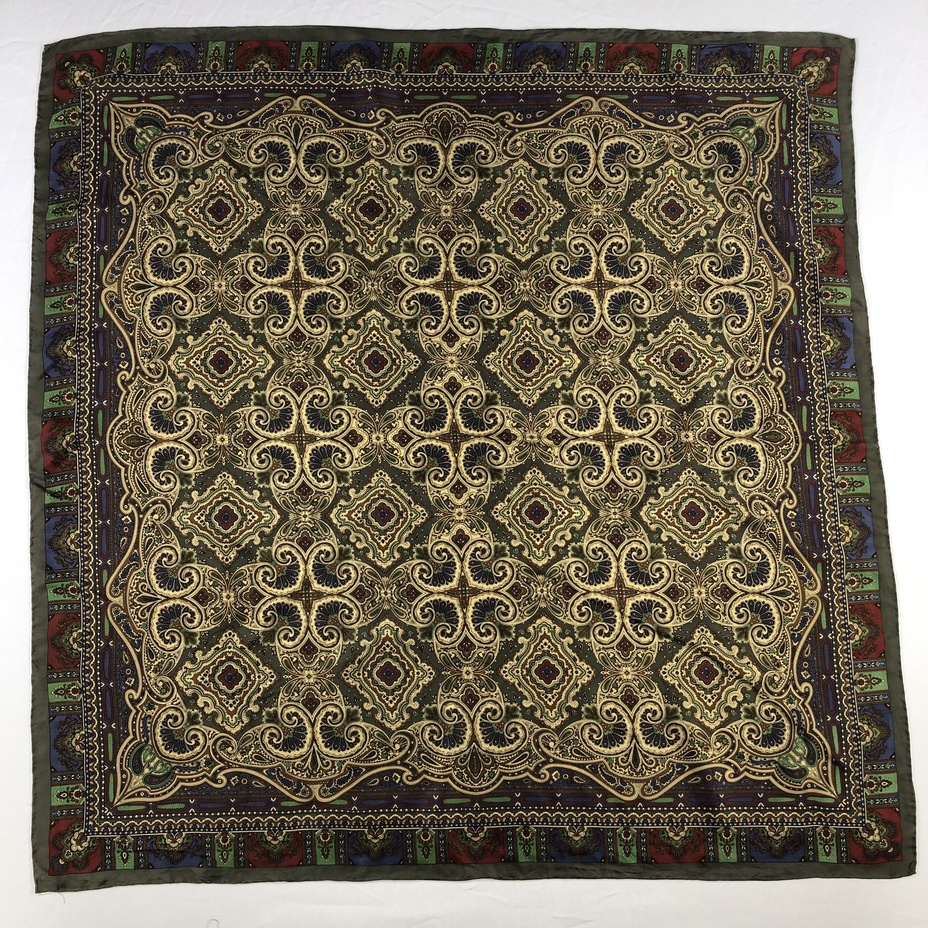 Vintage Vintage Silk Scarf Size ONE SIZE - 2 Thumbnail