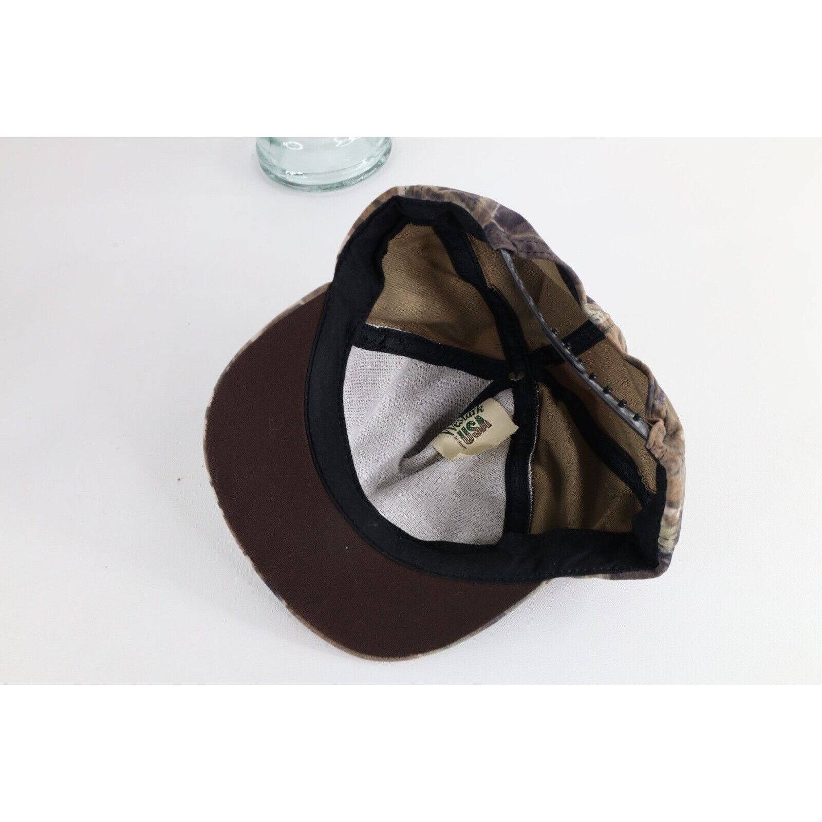 Vintage Vintage 80s Streetwear Camouflage Short Bill Hunting Hat Size ONE SIZE - 6 Thumbnail