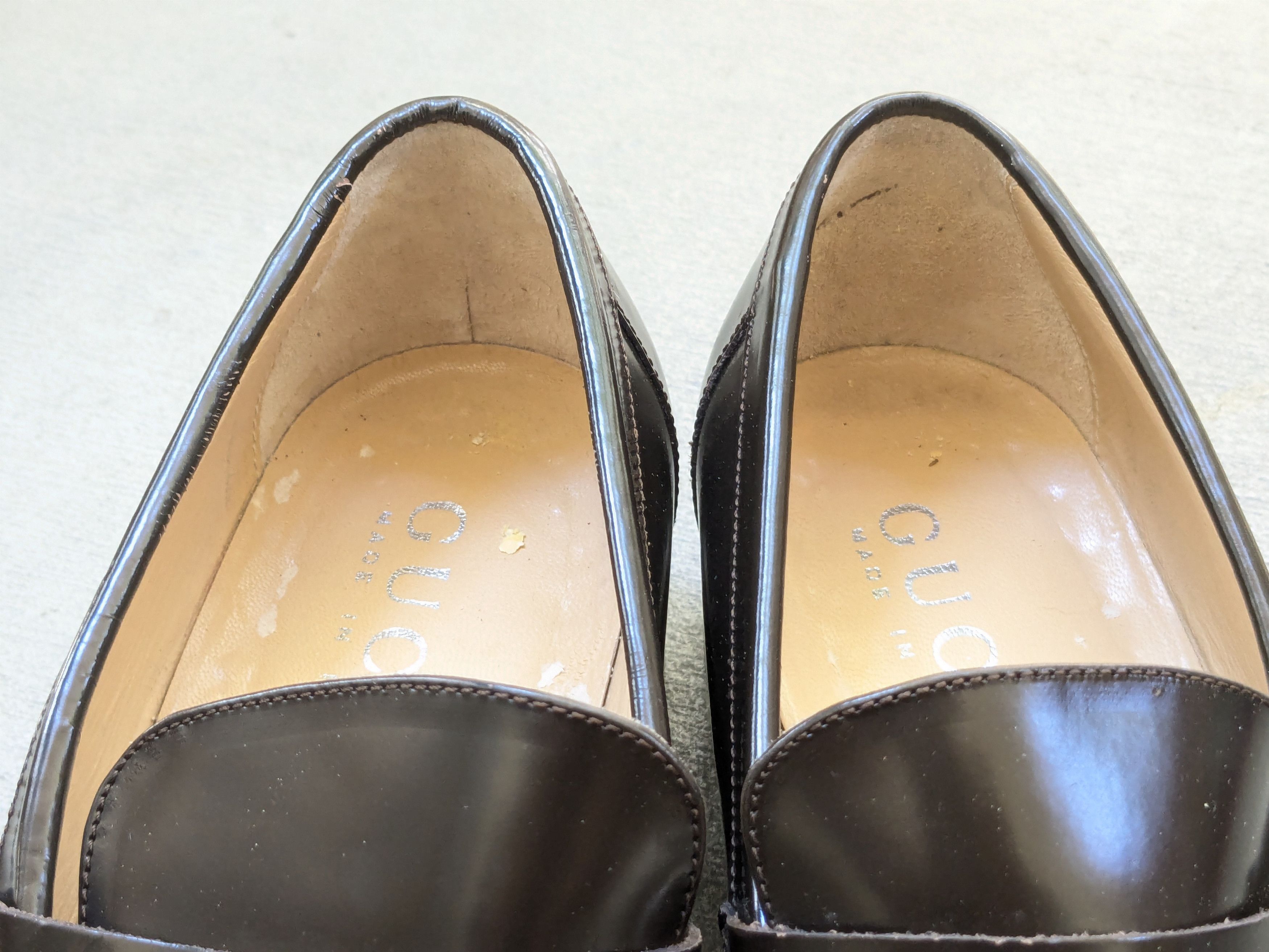 Gucci × Vintage Gucci Horsebit Loafers Brown 10 Slip Ons Snaffle Leather Size US 10 / EU 43 - 4 Thumbnail