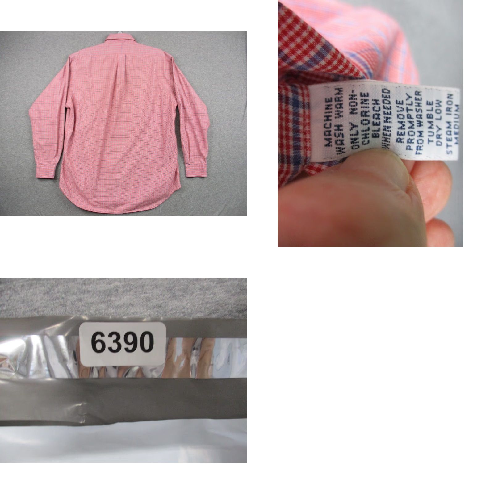Ralph Lauren Ralph Lauren Blake Shirt Medium Men Red Plaid Two Ply Cotton Blue Pony Shirt Button-Up Chest 50 in Regular Mens Size US M / EU 48-50 / 2 - 8 Thumbnail