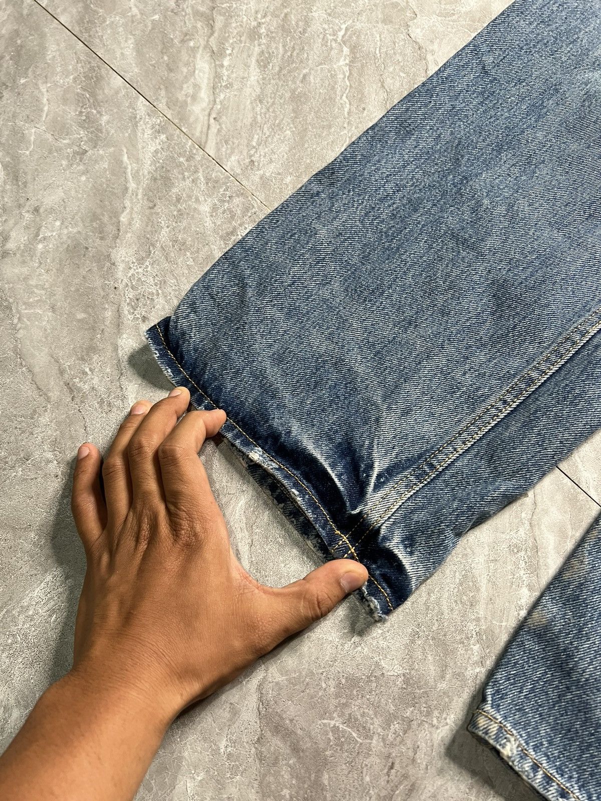 Acne Studios Acne Studios Relaxed Fit Jeans-1993-Mid Blue Size 27" / US 4 / IT 40 - 5 Thumbnail