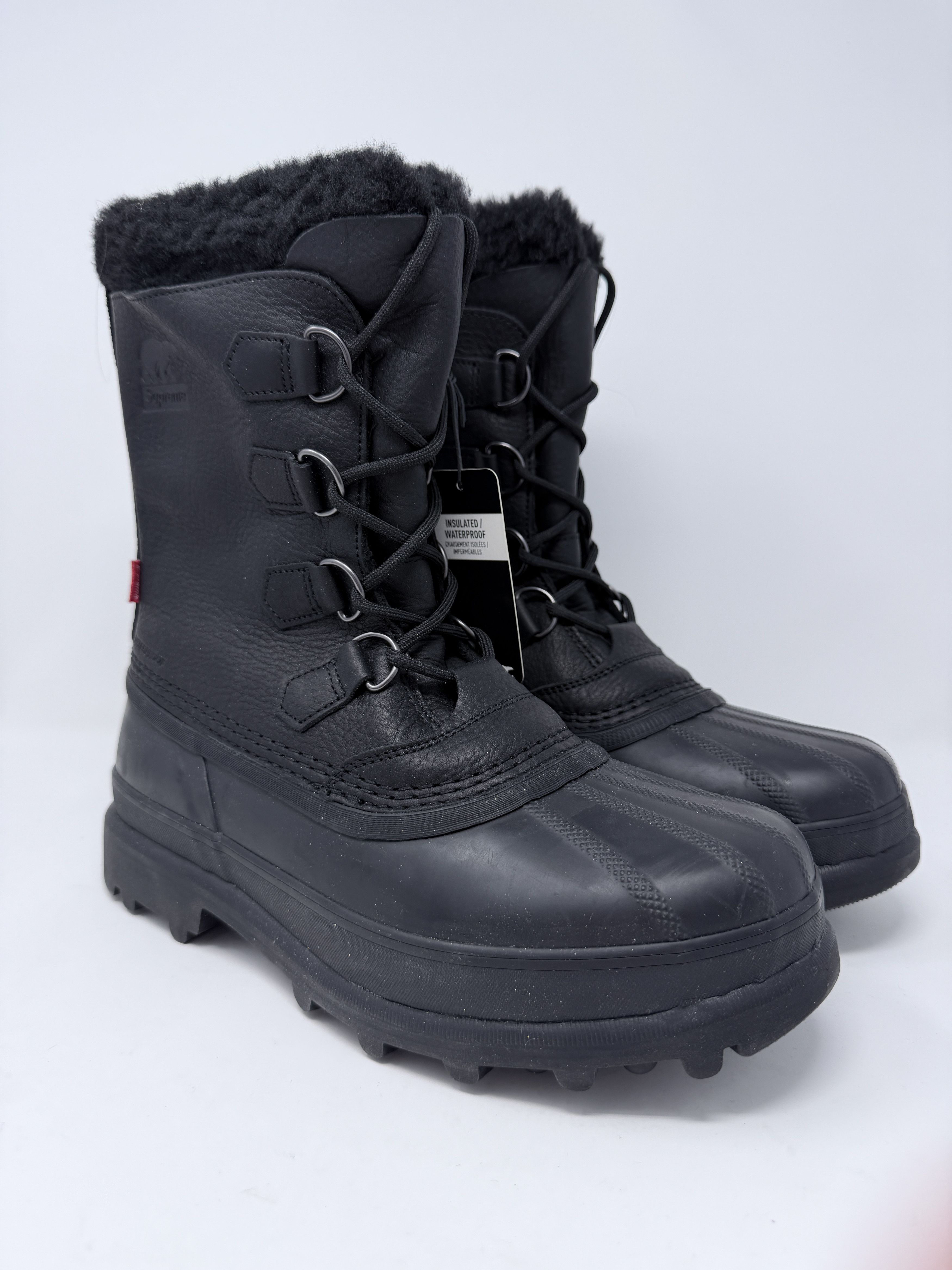 SOREL × Supreme Supreme Sorel Caribou Boots Black Size US 9 / EU 42 - 1 Thumbnail