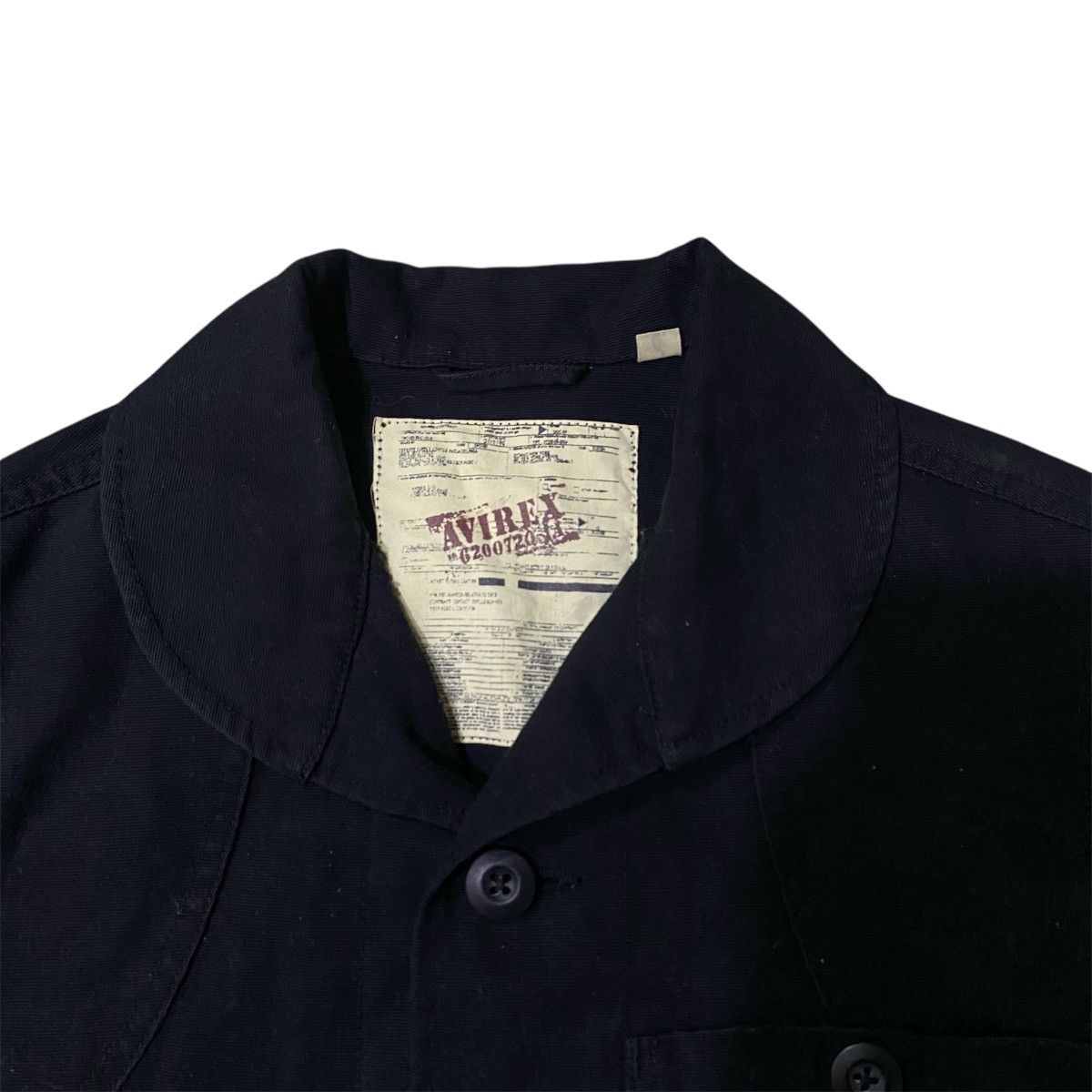 Avirex ‼️LAST DROP‼️Avirex USA Shawl Collar Jacket USN Military Size US S / EU 44-46 / 1 - 9 Thumbnail
