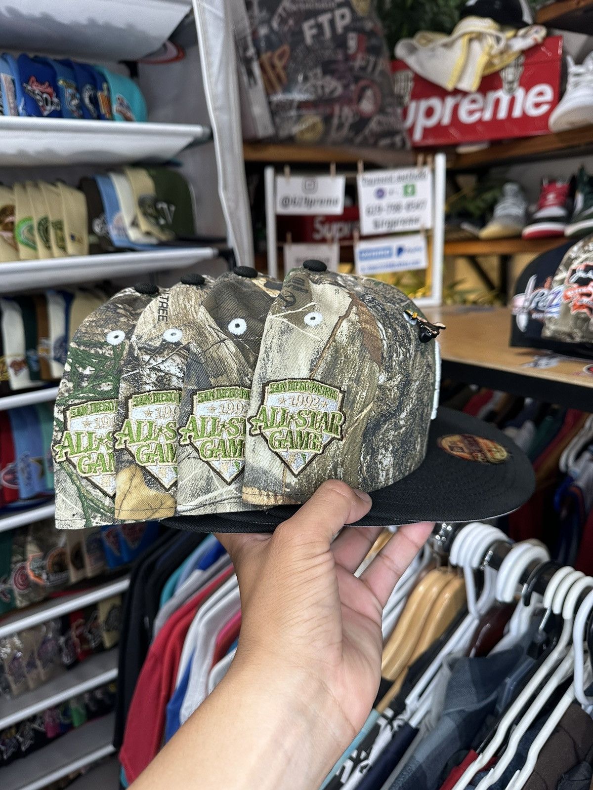New Era San Diego padres real tree camo fitted Size ONE SIZE - 5 Thumbnail