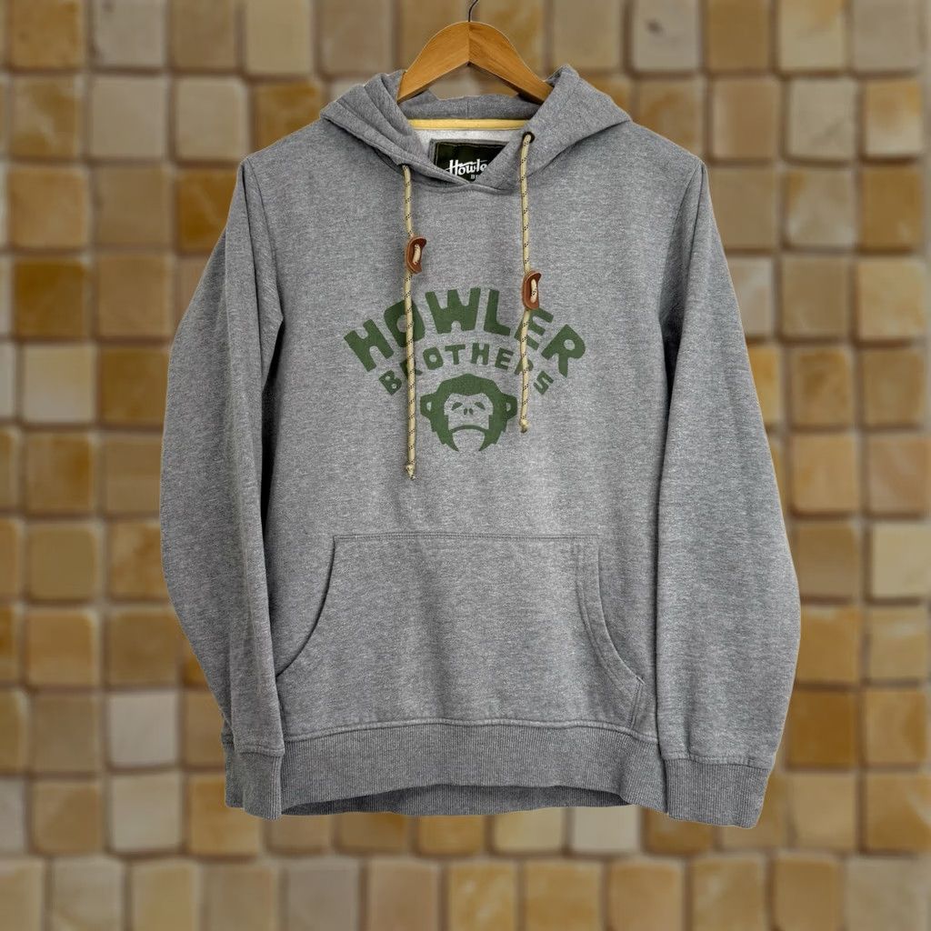 Howler Brothers Howler Brothers Hoodie Mens Small Pullover Sweatshirt Pockets Gray Size US S / EU 44-46 / 1 - 1 Thumbnail
