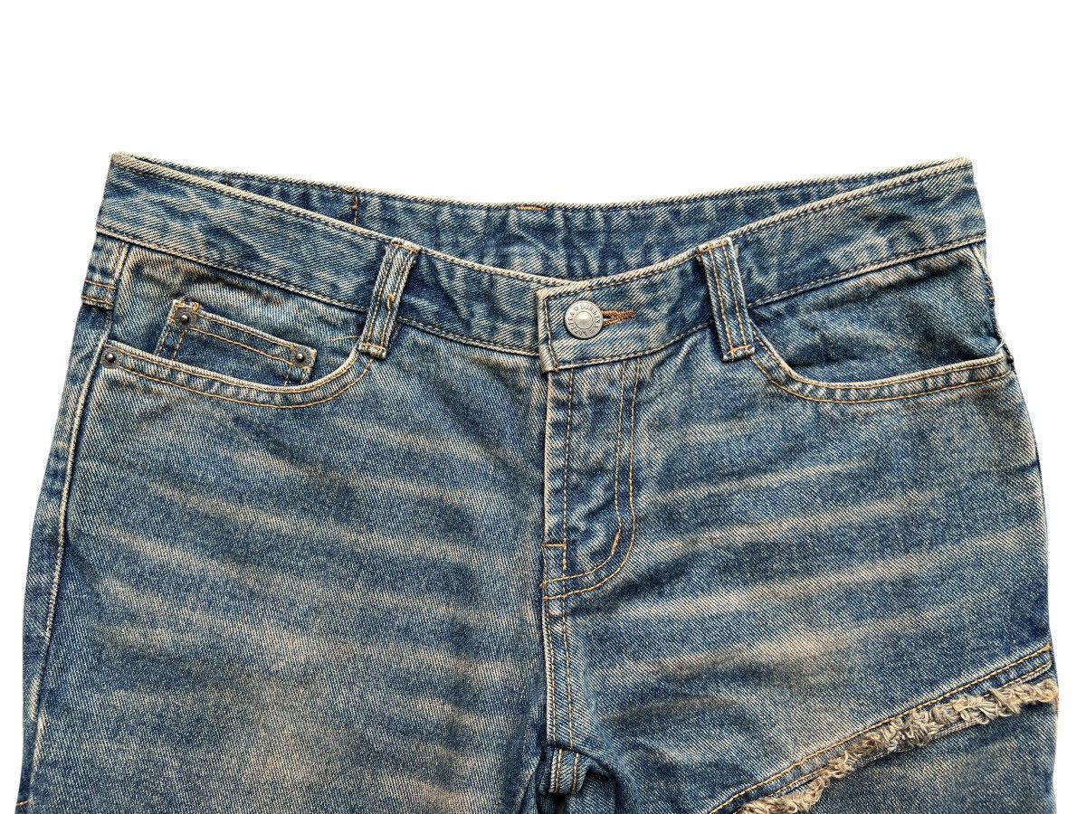 If Six Was Nine Low Rise Bootcut Flare Denim Pants 30x33 Size 30" / US 8 / IT 44 - 6 Thumbnail