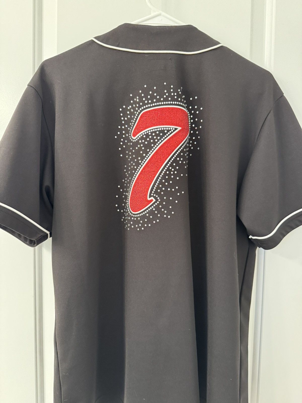 Supreme Supreme rhinestone baseball jersey Size US M / EU 48-50 / 2 - 2 Thumbnail