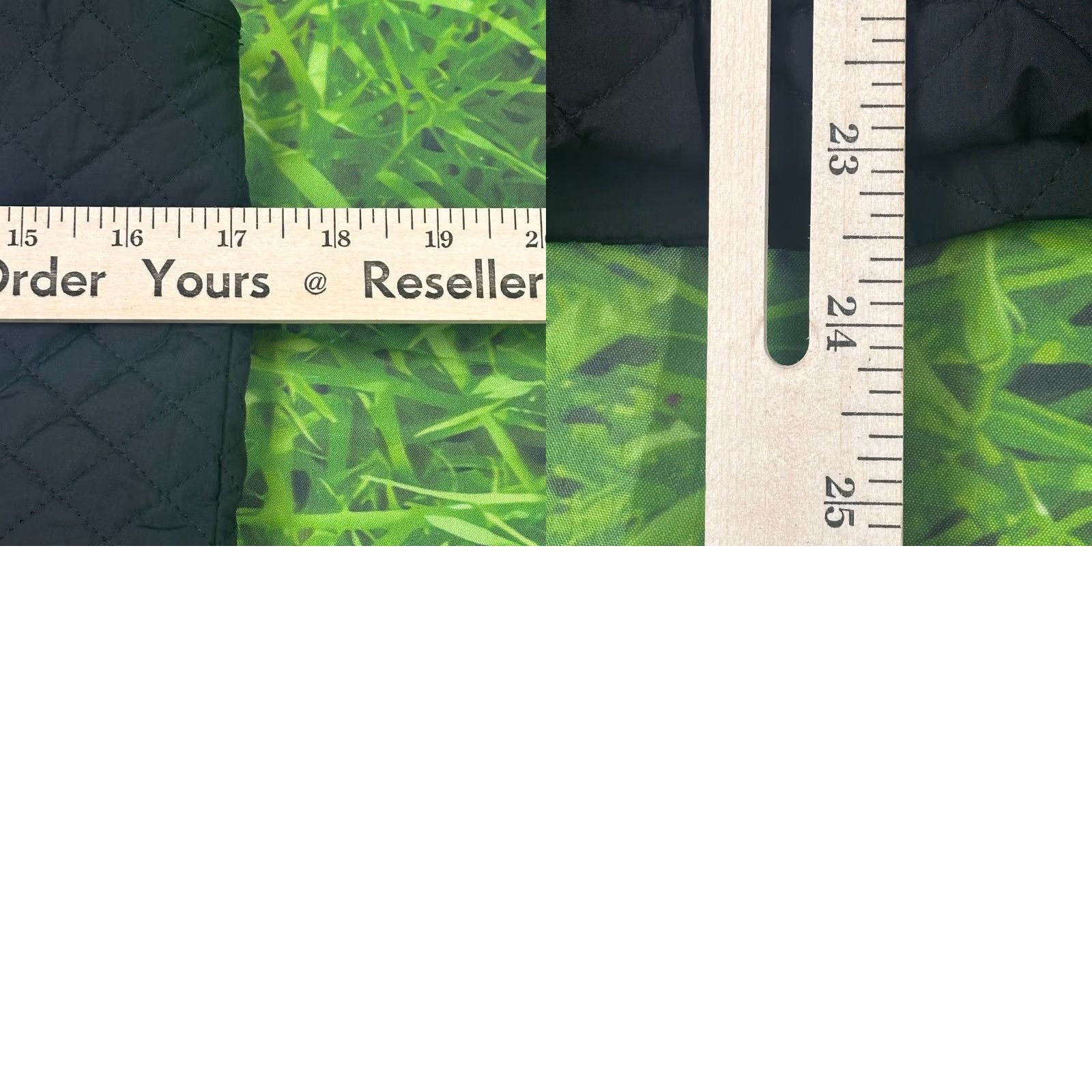 Talbots Talbots Womens Vest Full Zip Button Diamond Puffer Quilted Fleece Interior Argyle Diamond Black Small Regular Size S Size S / US 4 / IT 40 - 8 Thumbnail