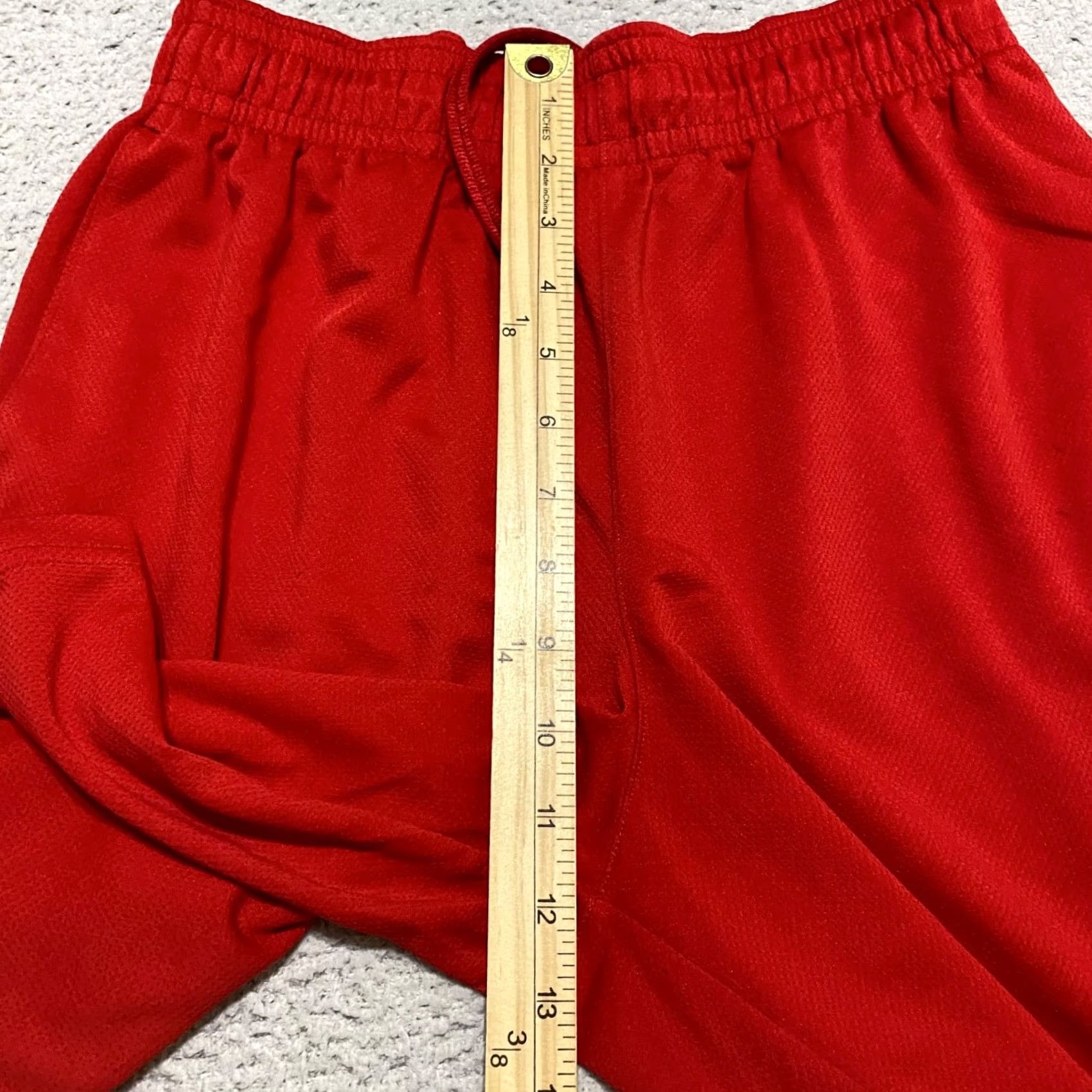 Under Armour Under Armour Mens Small Shorts Red Athletic Inseam 9" Elastic Waist Pockets Sports Logo 9 in 3/4 Size US 29 - 6 Thumbnail