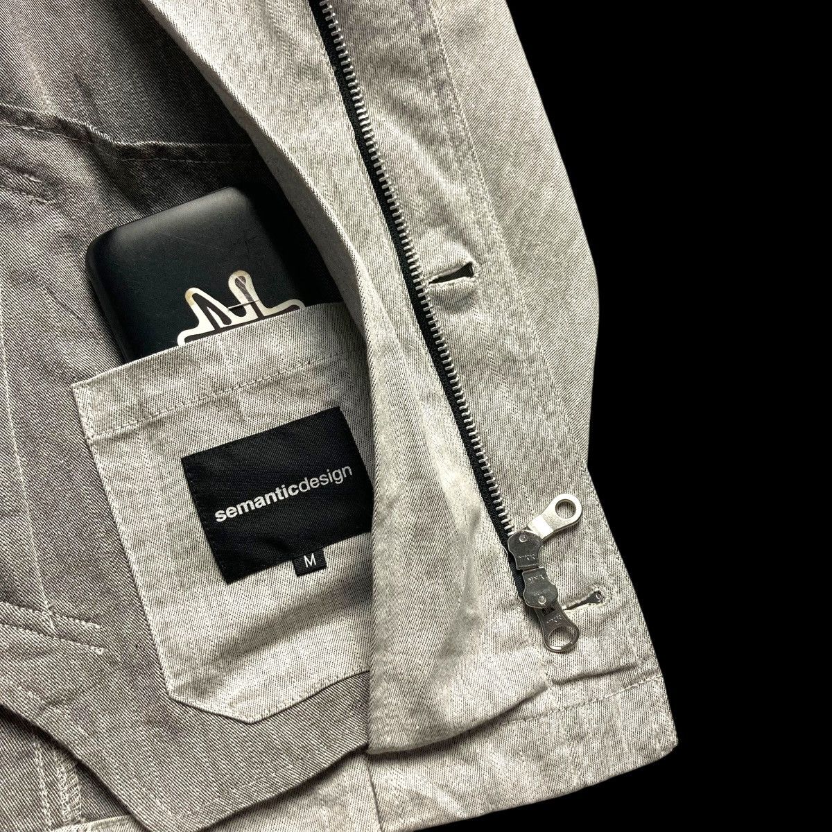 semanticdesign 🇯🇵 SEMANTIC DESIGN BUTTON UP BUCKLE WAIST JACKET Size US M / EU 48-50 / 2 - 15 Thumbnail