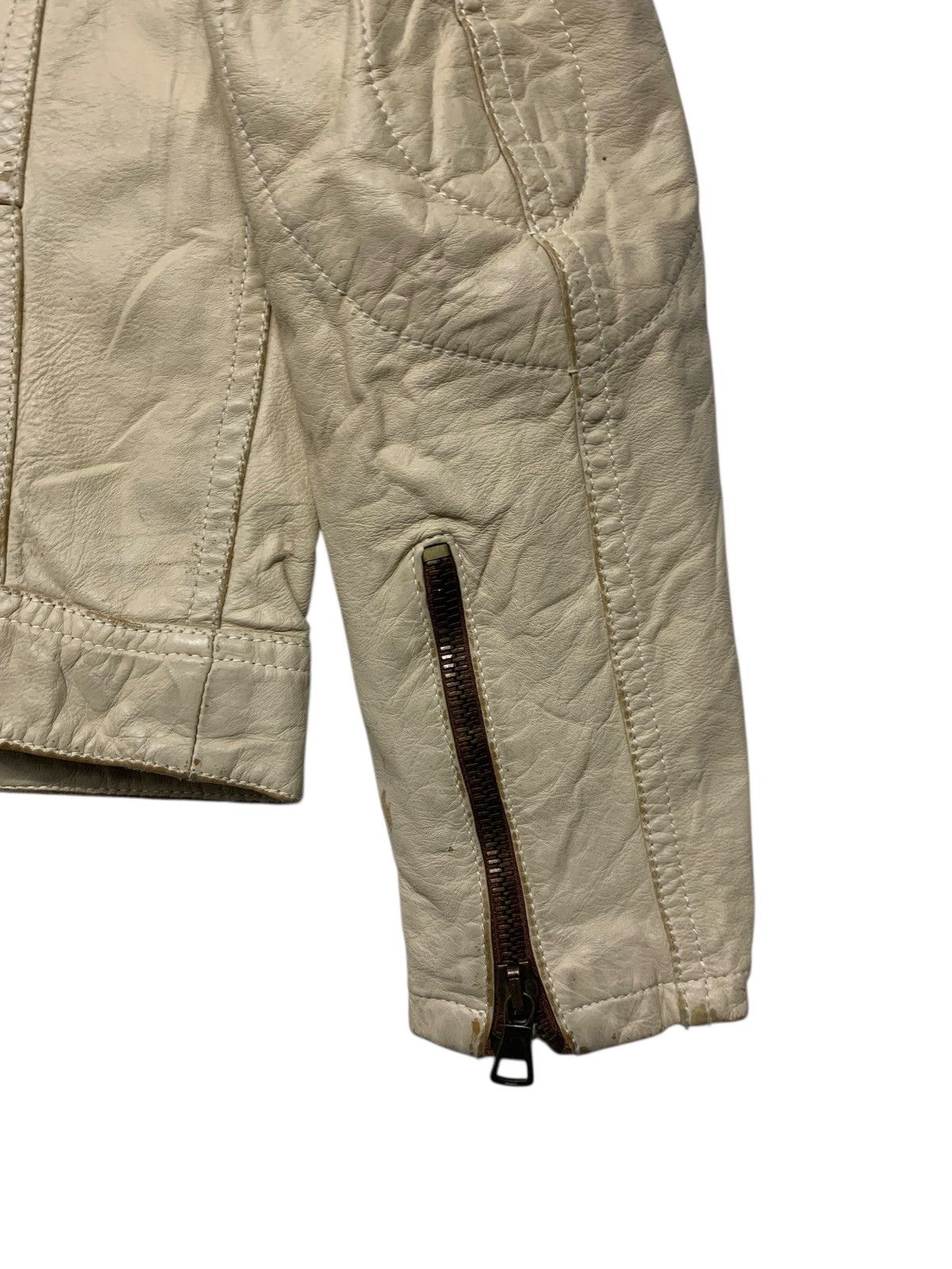 Genuine Leather × Leather Della Casa Marcello Pampaloni Leather Rider Jacket Size US M / EU 48-50 / 2 - 11 Thumbnail