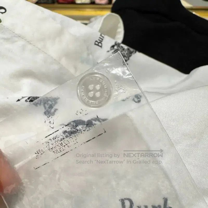 Burberry Burberry White Short Sleeve Women's Shirt. Size M / US 6-8 / IT 42-44 - 6 Thumbnail