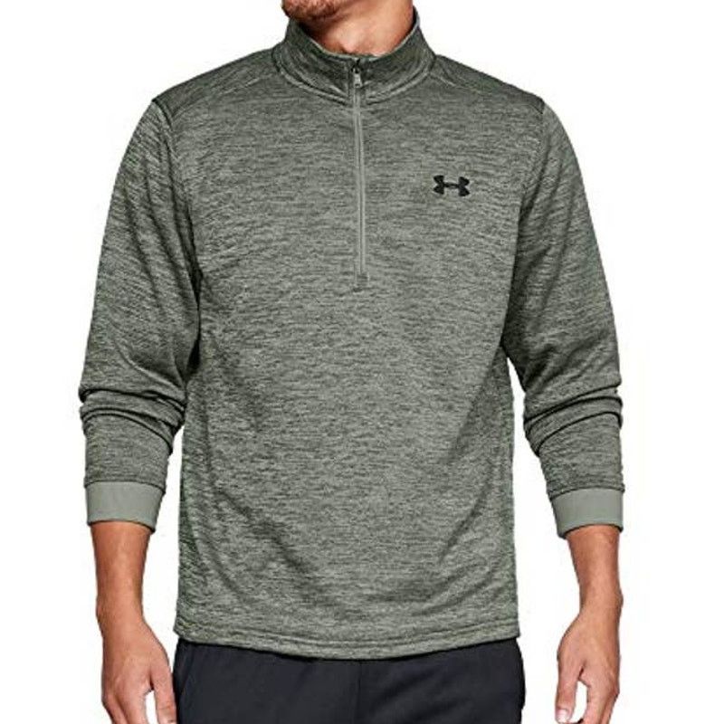 Under Armour Under Armour ColdGear Fleece Jacket Heathered Green L/G Size US L / EU 52-54 / 3 - 1 Thumbnail