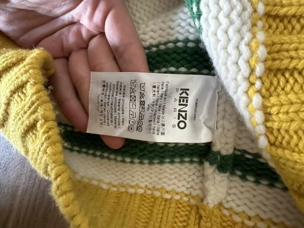 Kenzo Kenzo flower knit sweater Size US M / EU 48-50 / 2 - 6 Thumbnail