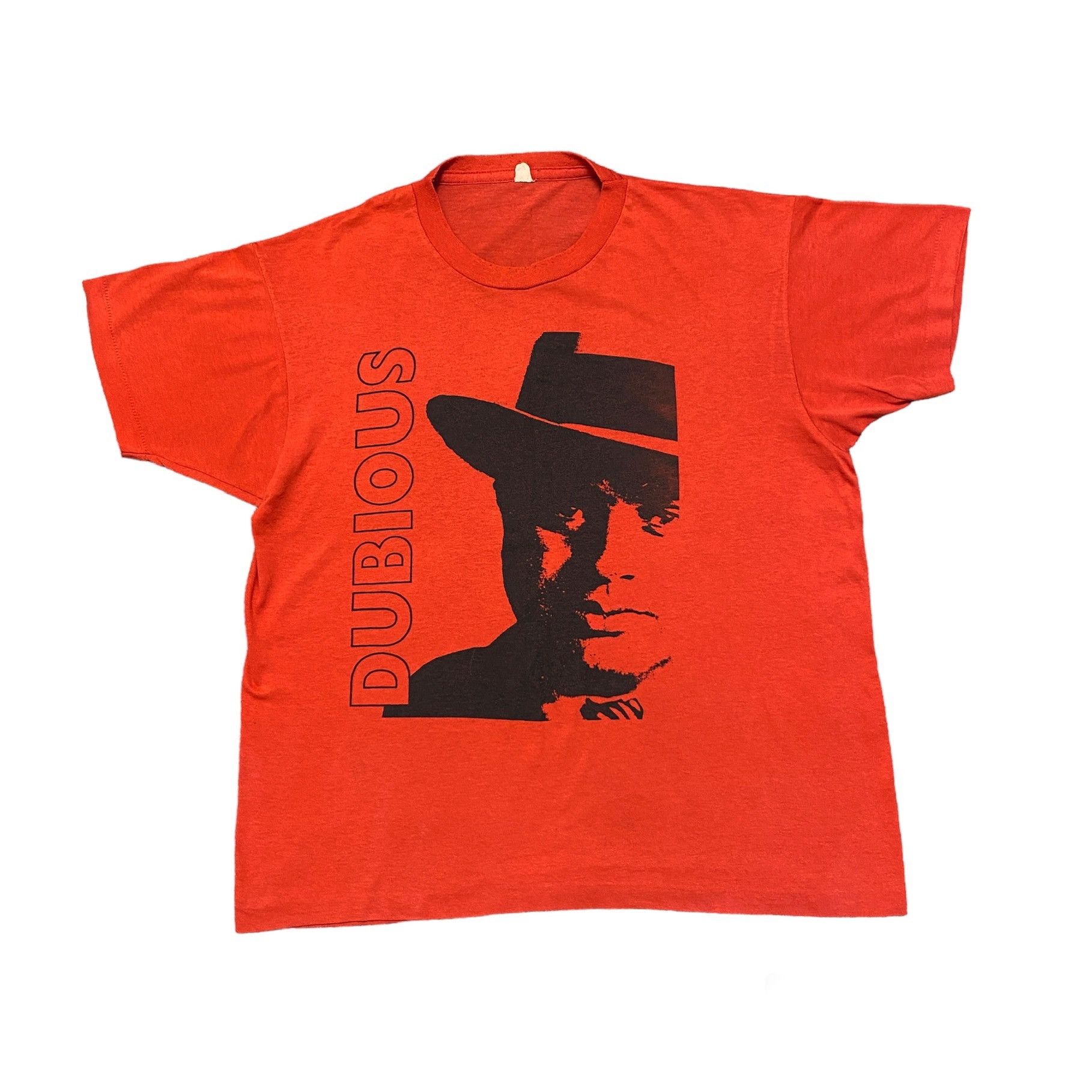 image of Band Tees x Joy Division Dubious Shirt Factory Records New Order Britpop Joy Division in Red (Size 