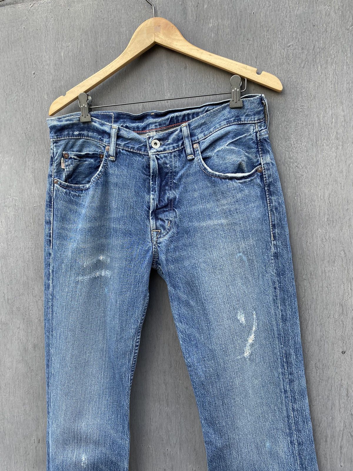 Polo Ralph Lauren Polo Ralph Lauren Darren distressed boot Denim size 32/34 Size US 32 / EU 48 - 3 Thumbnail