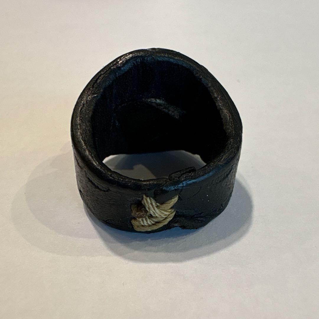 A&G Rock Saad x Arif collection leather ring ultra rare Size ONE SIZE - 4 Thumbnail