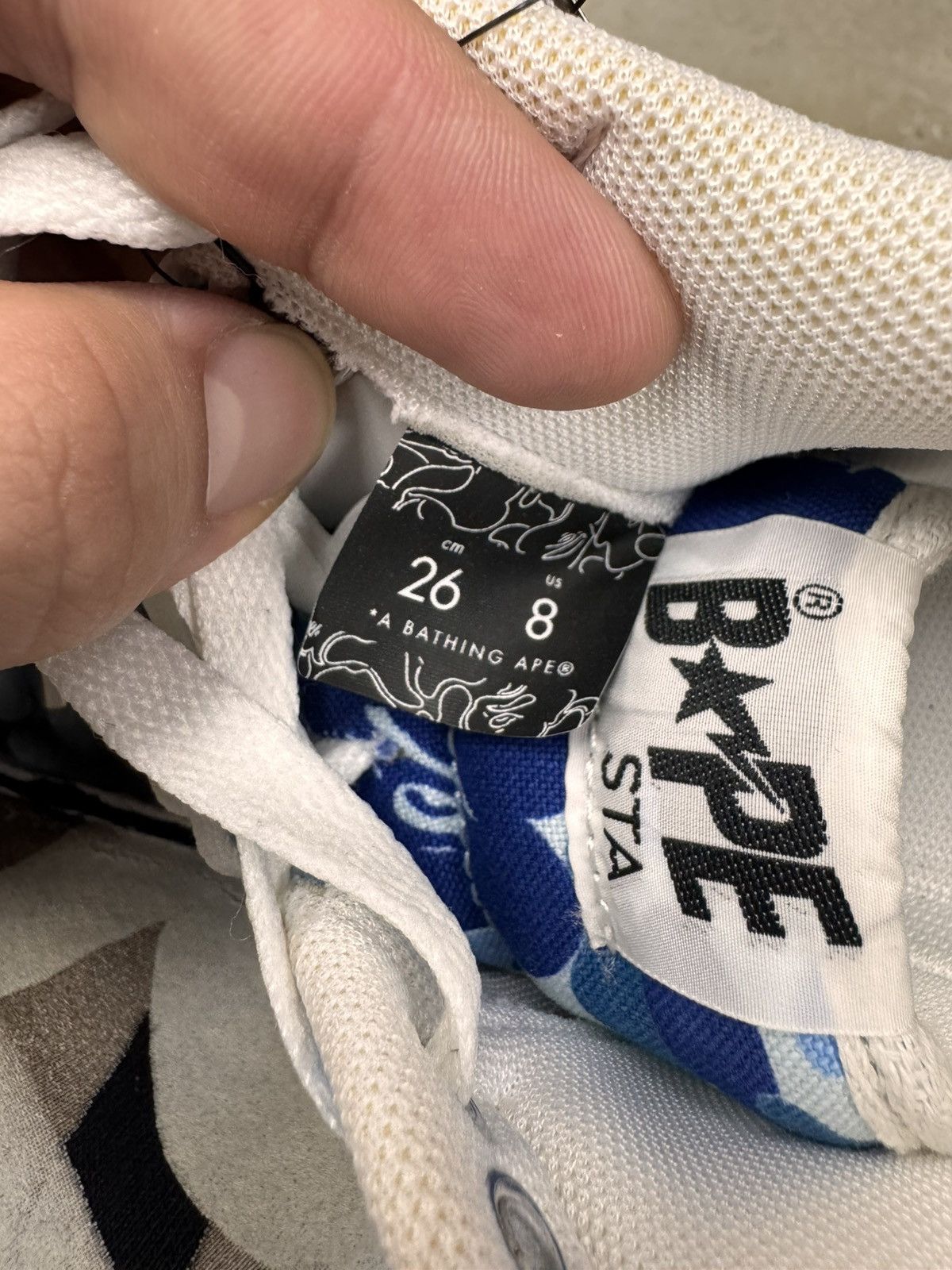 Bape Bape ABC Blue Camo Bape STA Size US 8 / EU 41 - 11 Thumbnail
