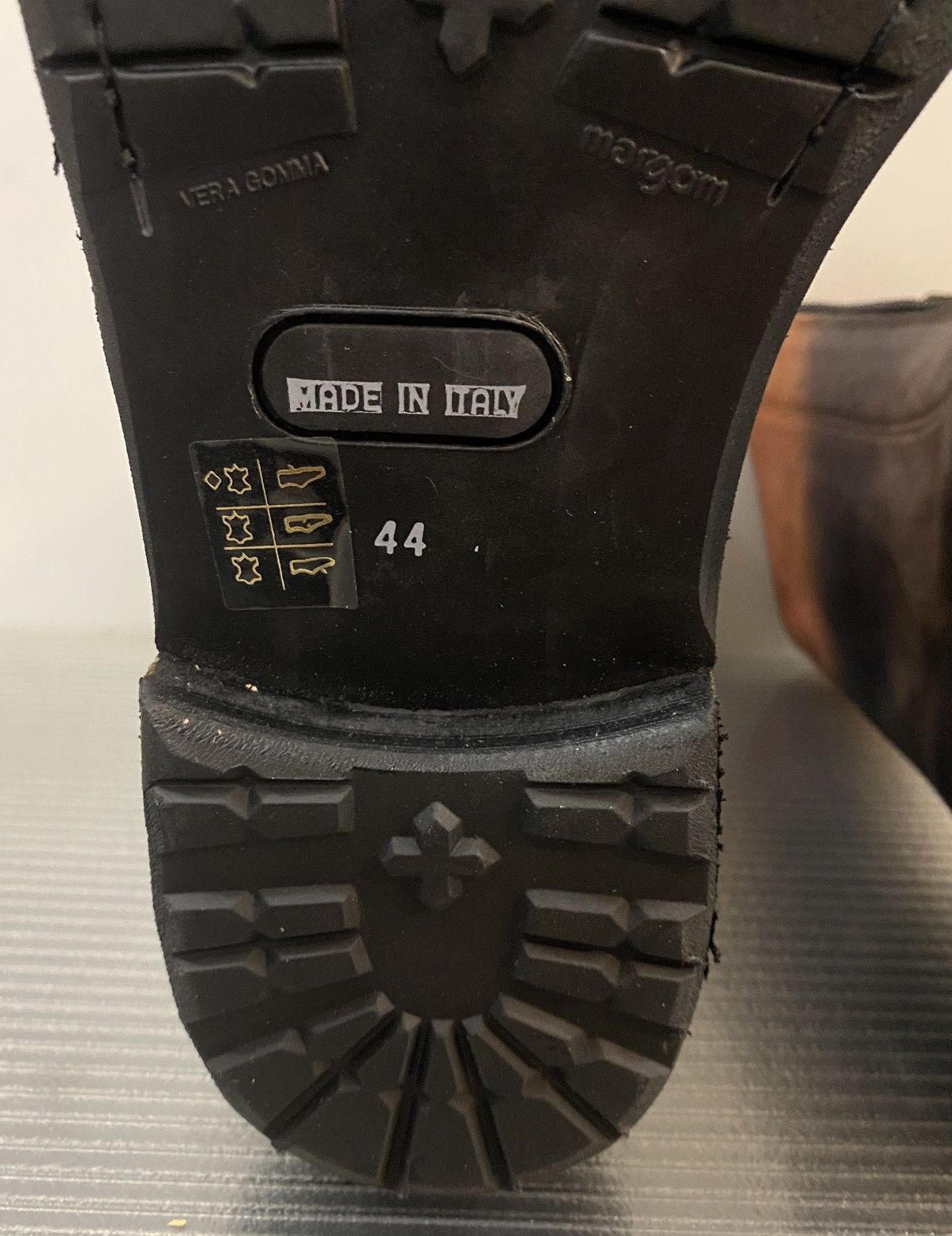 Ann Demeulemeester Ann Demeulemeester 🇮🇹 cognac/blk degrade dayzero boots 11 NEW Size US 11 / EU 44 - 15 Thumbnail