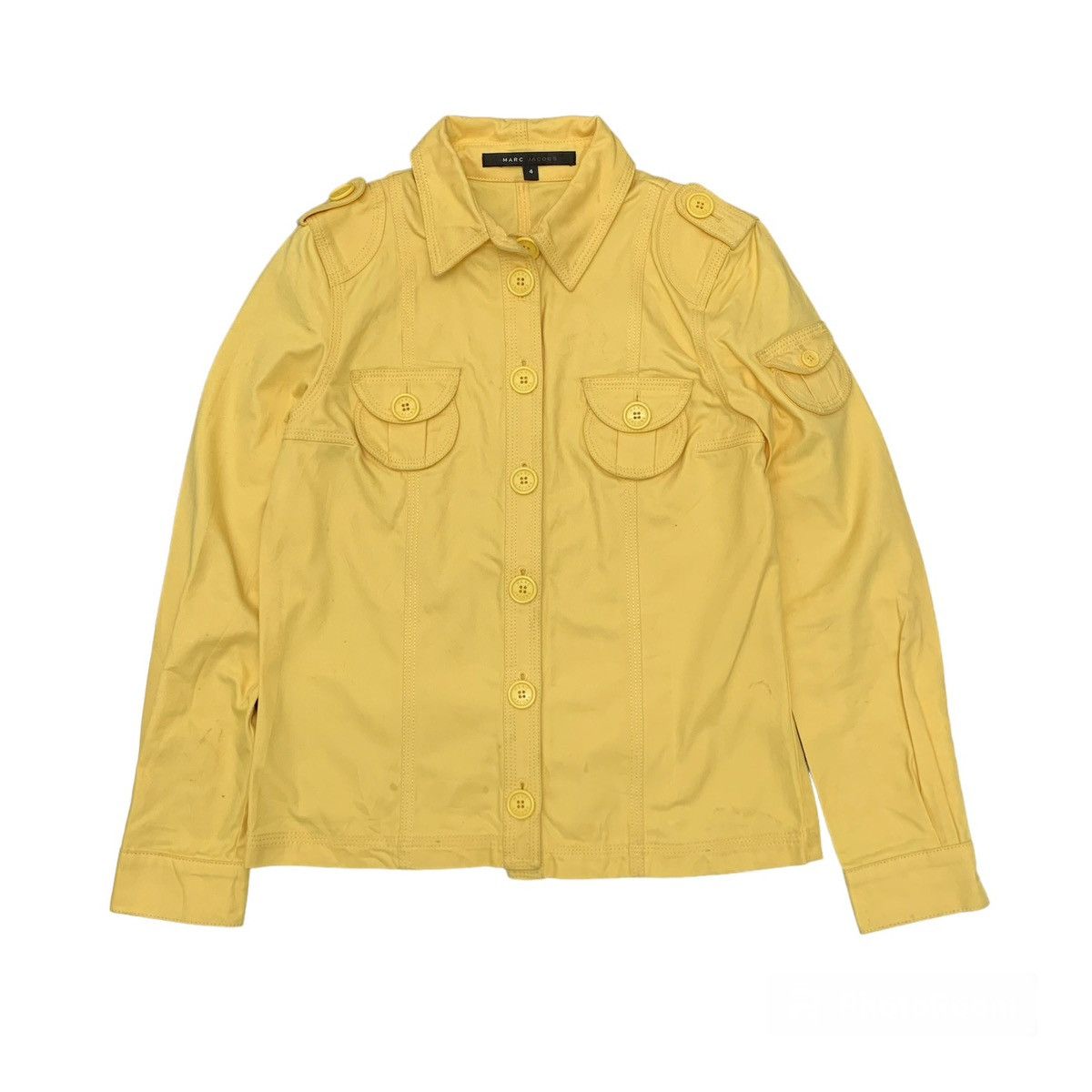 image of Marc Jacobs Jacket in Yellow, Women's (Size Small)