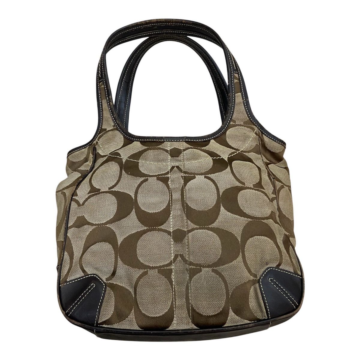Coach 🔥 Y2K Coach Signature Gallery Tote 11292 Size ONE SIZE - 2 Thumbnail