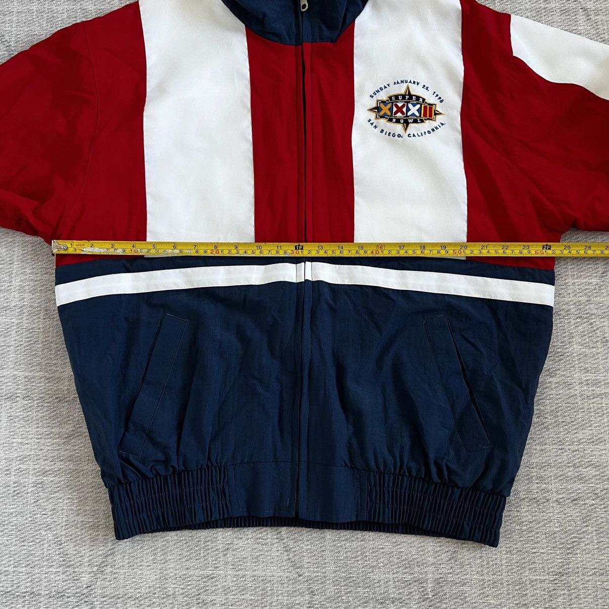 Logo Athletic Vintage 1990s Logo Athletic Football Super Bowl XXXII Jacket Size US M / EU 48-50 / 2 - 11 Thumbnail