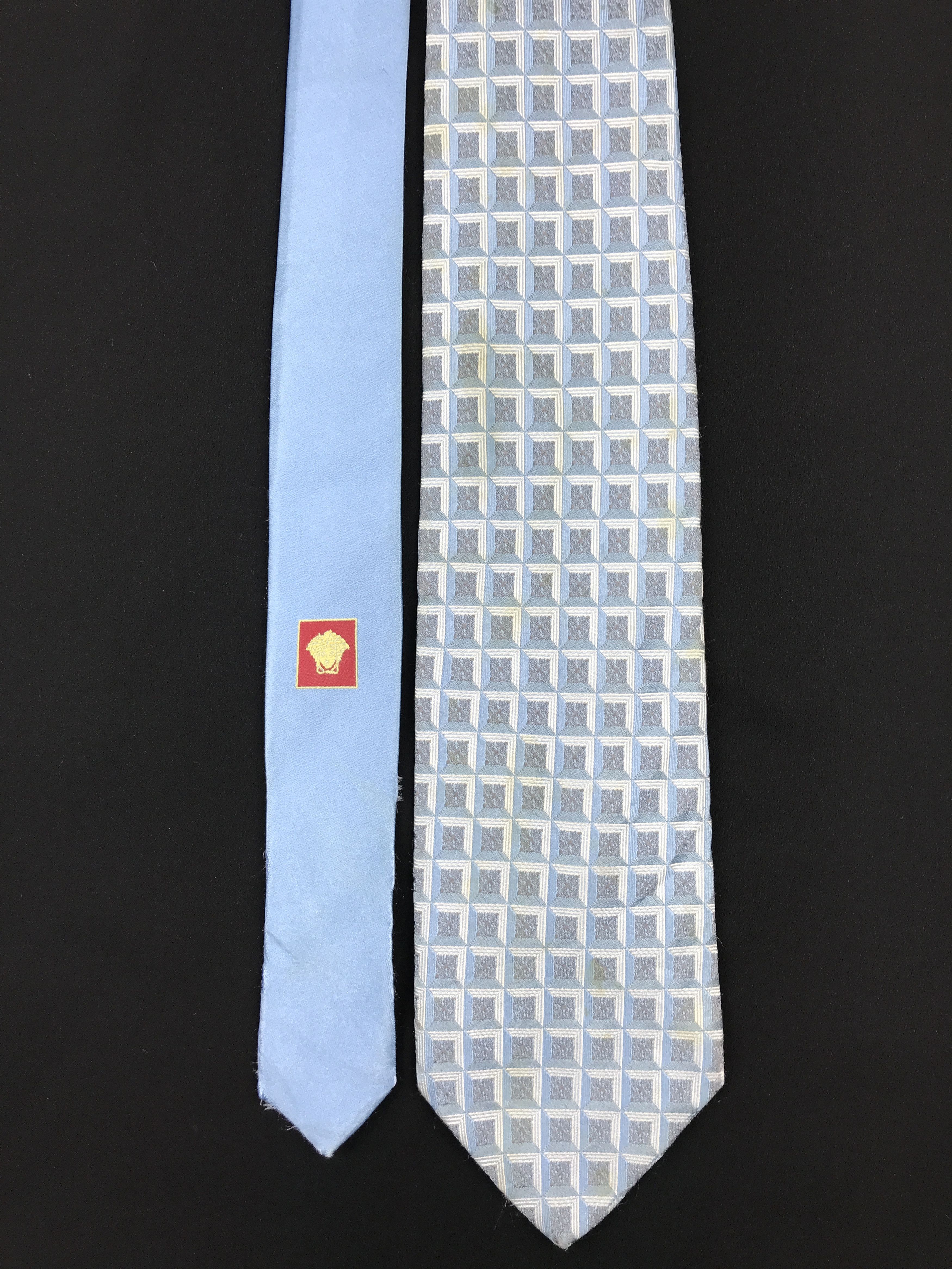 Designer × Versace × Vintage Vintage Versace Silk Necktie Size ONE SIZE - 3 Thumbnail
