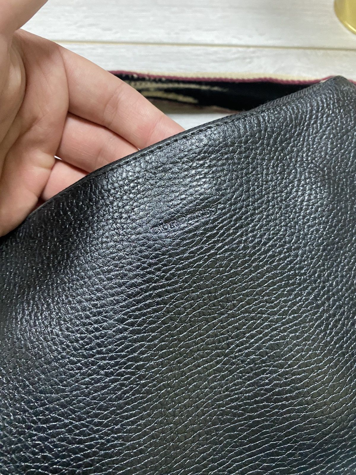 Burberry Burberry vintage leather bag check Size ONE SIZE - 3 Thumbnail