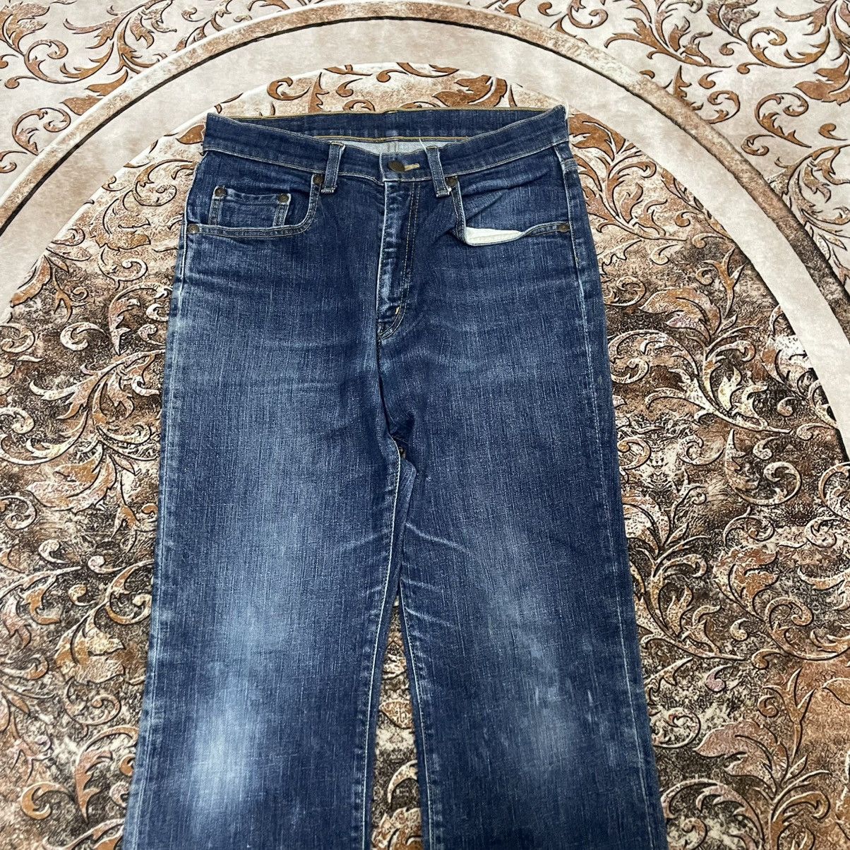 Big John 🔥Vintage Big John Stoned Washed Distress Denim Jeans Size US 29 - 2 Thumbnail