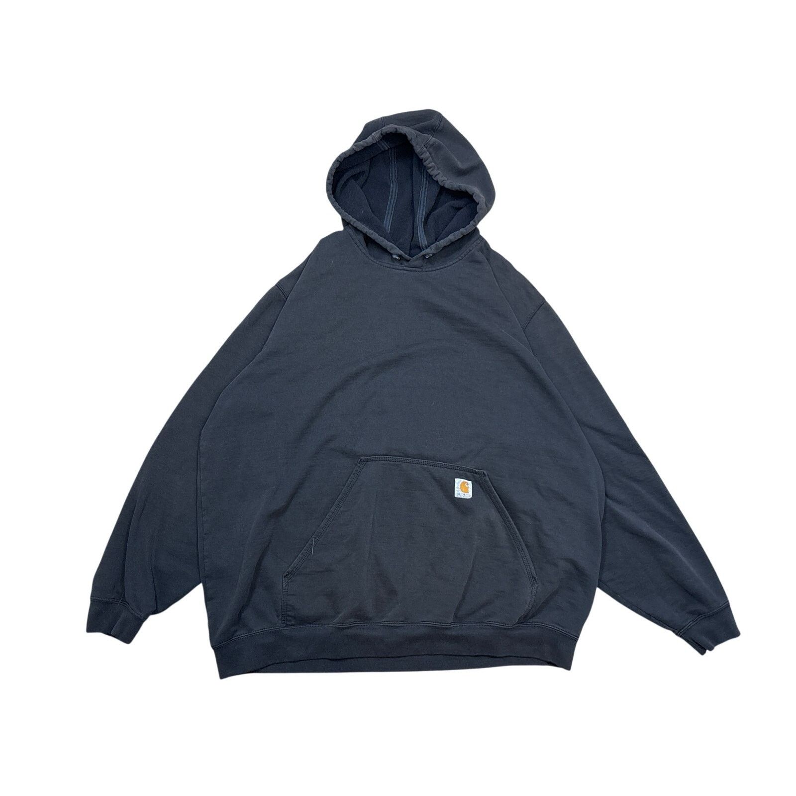 Carhartt Carhartt 2XL hoodie Black worn spell out sleeve sweatshirt Size US XXL / EU 58 / 5 - 1 Thumbnail