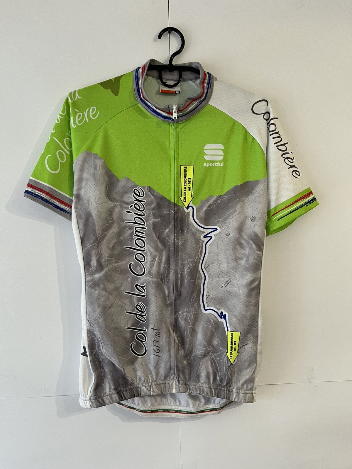 Other Sportful Col de la Colombiere Full Zip Cycle Jersey Size US XL / EU 56 / 4 - 1 Thumbnail