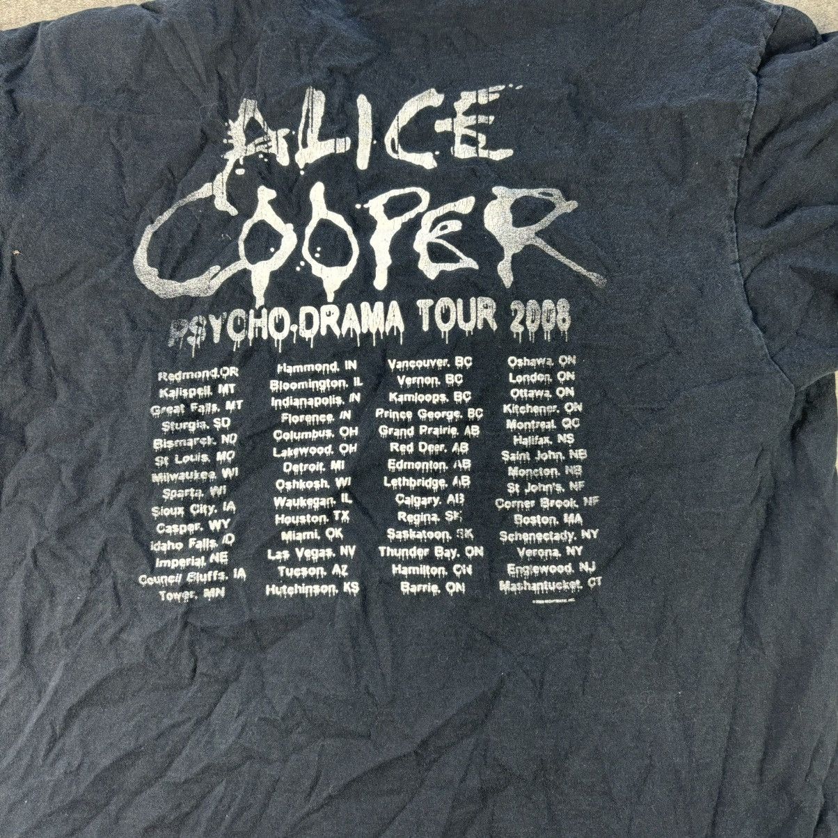 Jerzees Alice Cooper RARE Original 2008 Tour Shirt Size Xl Size US XL / EU 56 / 4 - 4 Thumbnail