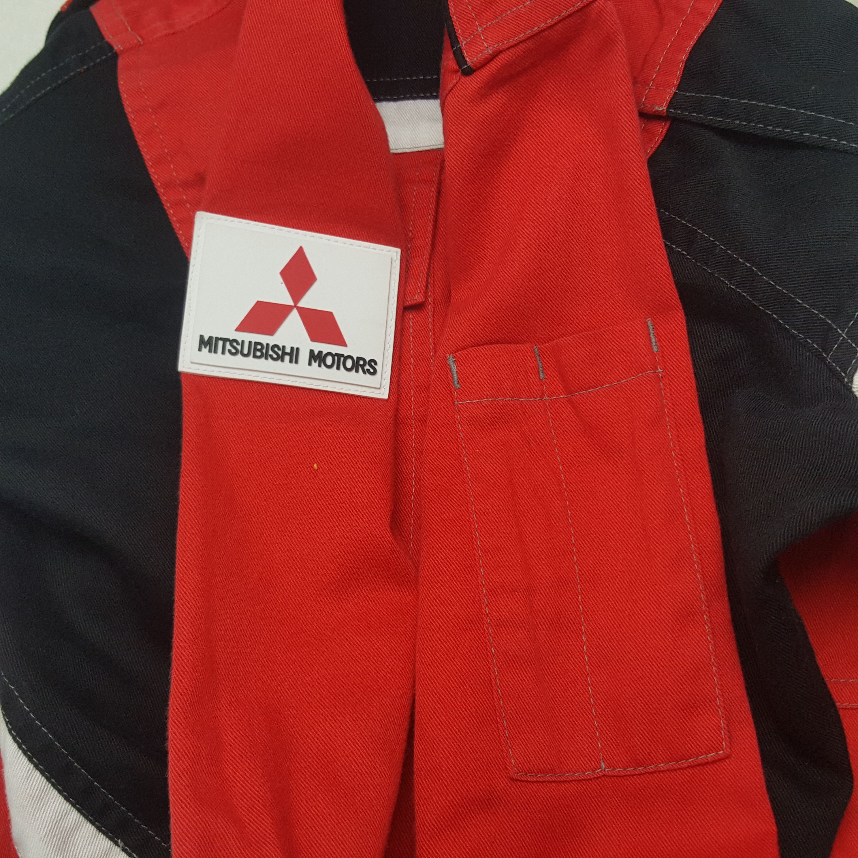 Japanese Brand × Vintage Vintage Mitsubishi Motors Japanese Brand Coverall Jacket Size US S / EU 44-46 / 1 - 13 Thumbnail